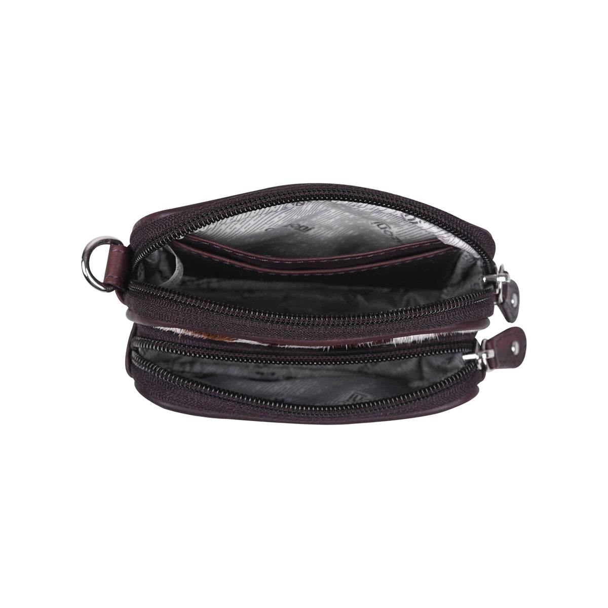 Cenzoni Fashions - Cowhide Zip Wristlet Pouch HCPR01