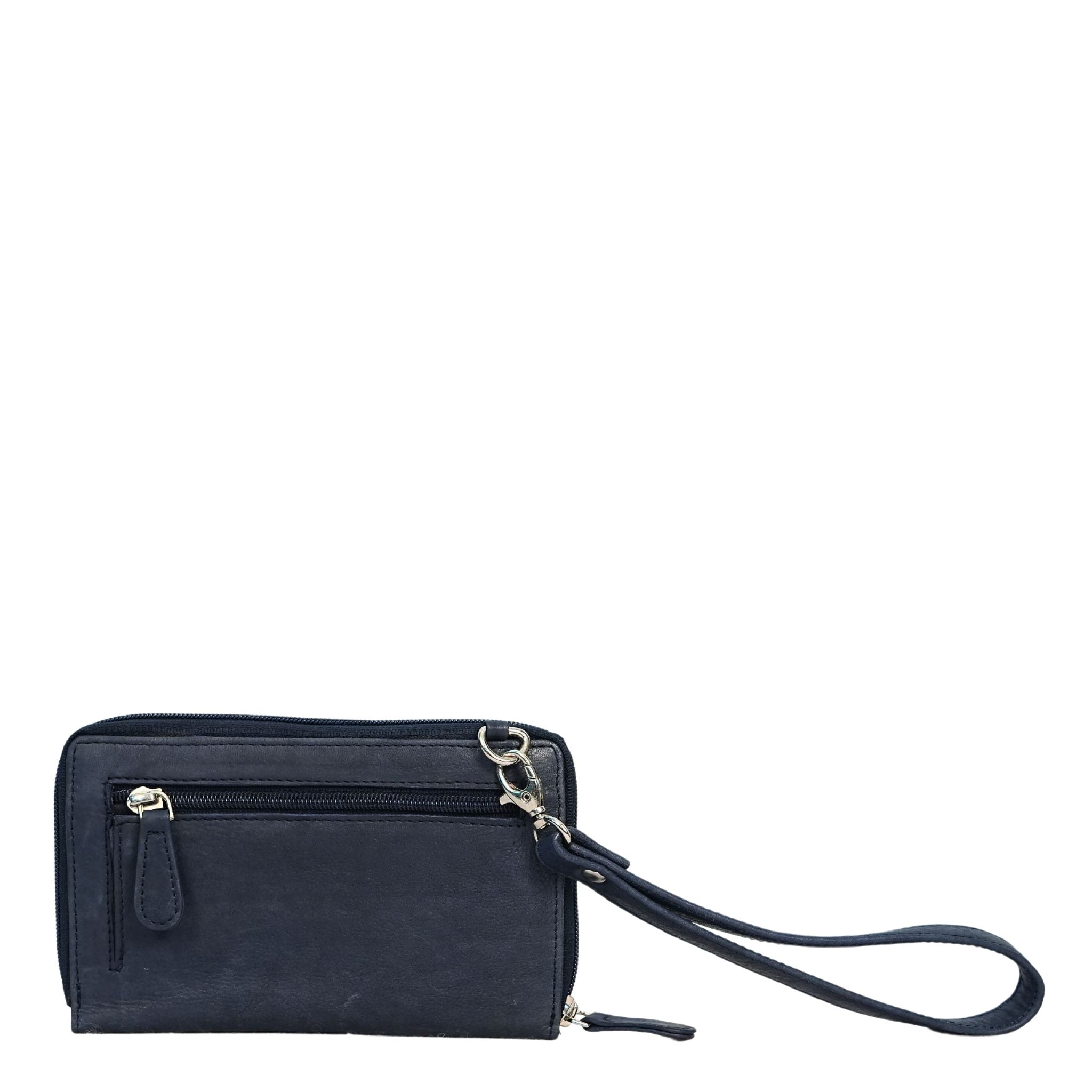 Navy small crossbody bag backview