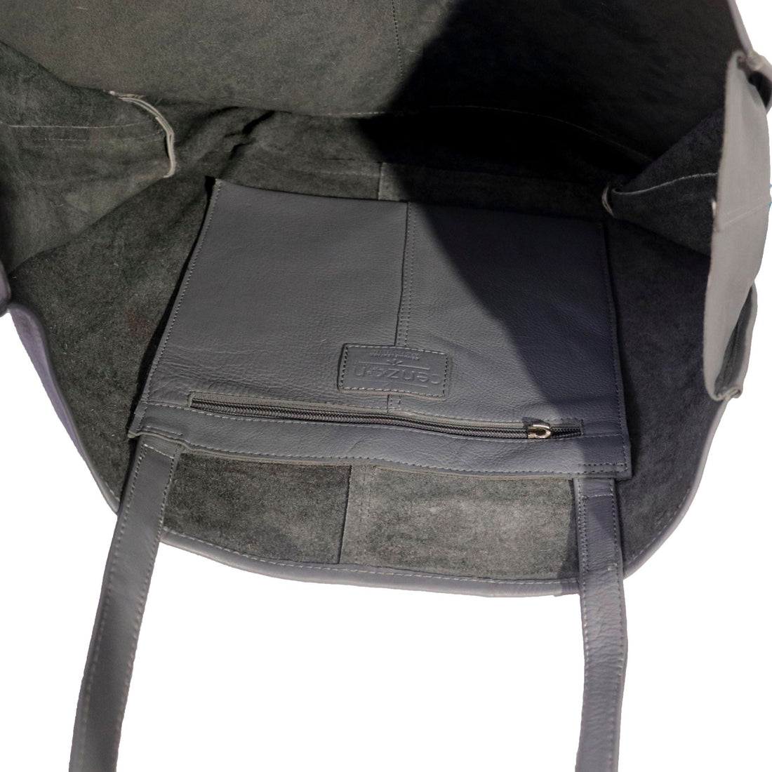 Grey Large Hairon Shoulder Bag HWL01