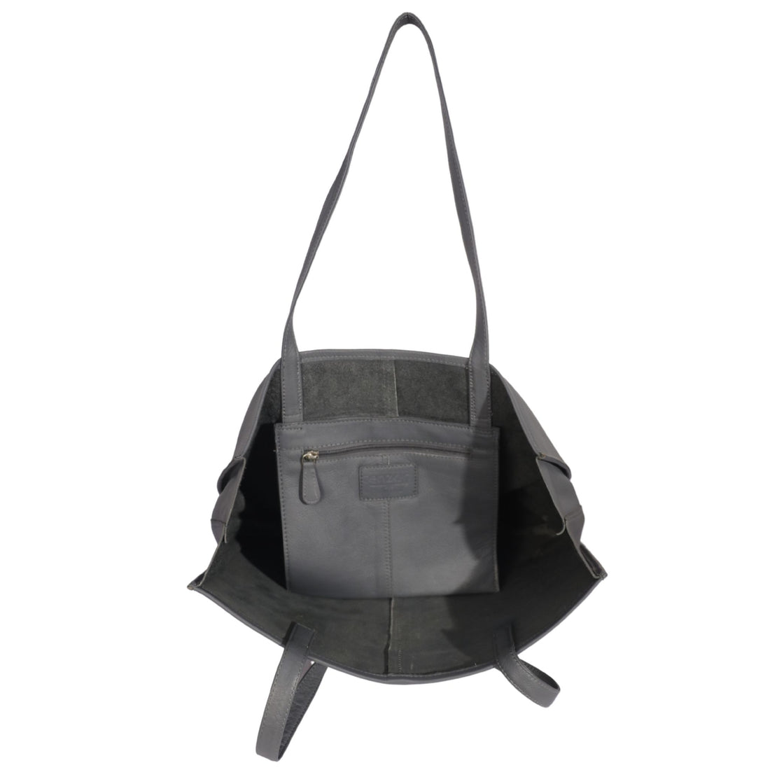 Grey Medium Hairon Shoulder Bag HWL01S