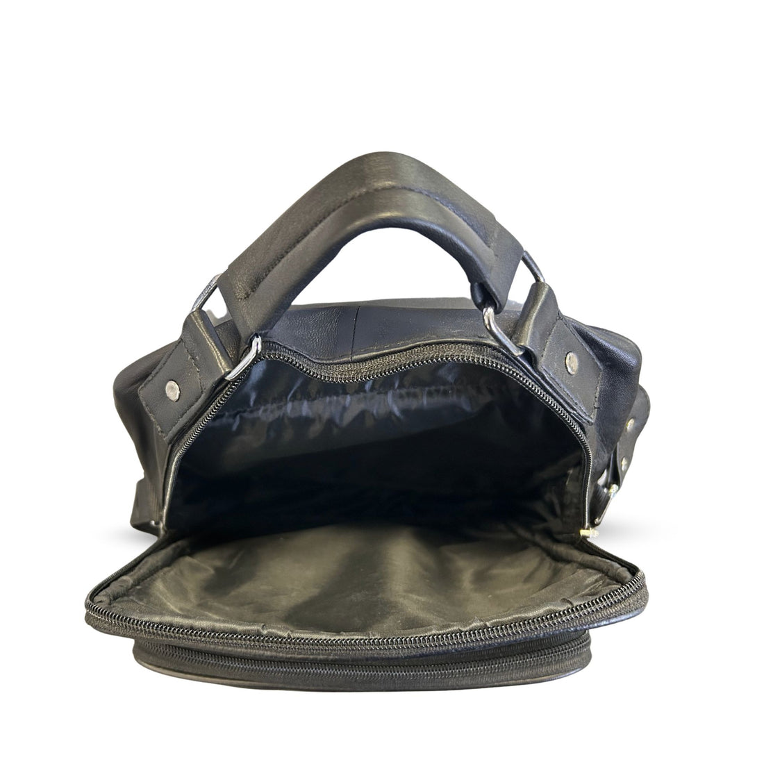 Leather Crossbody Bag Front View