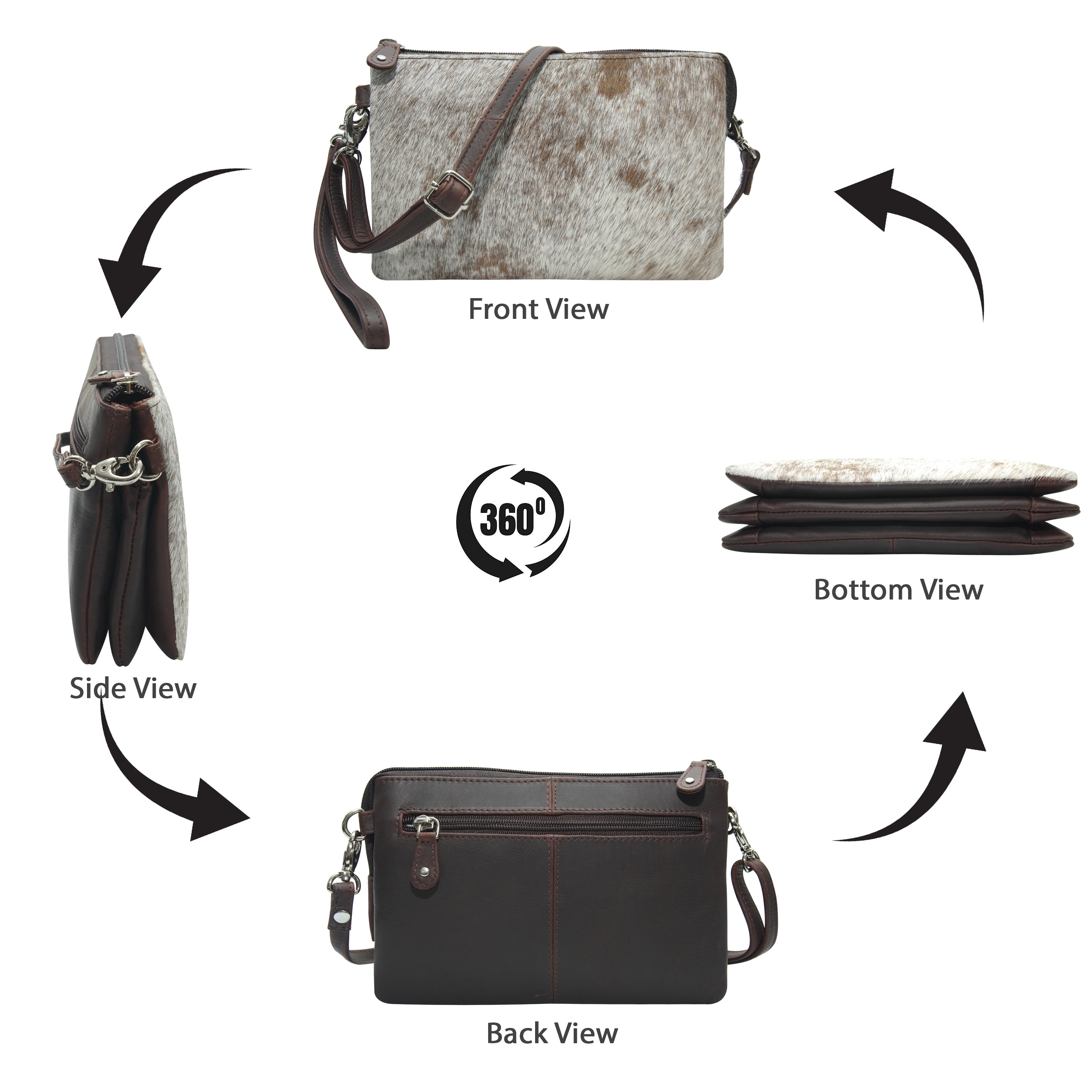 Cenzoni Fashions - The Willow Hide Bag - OPH821