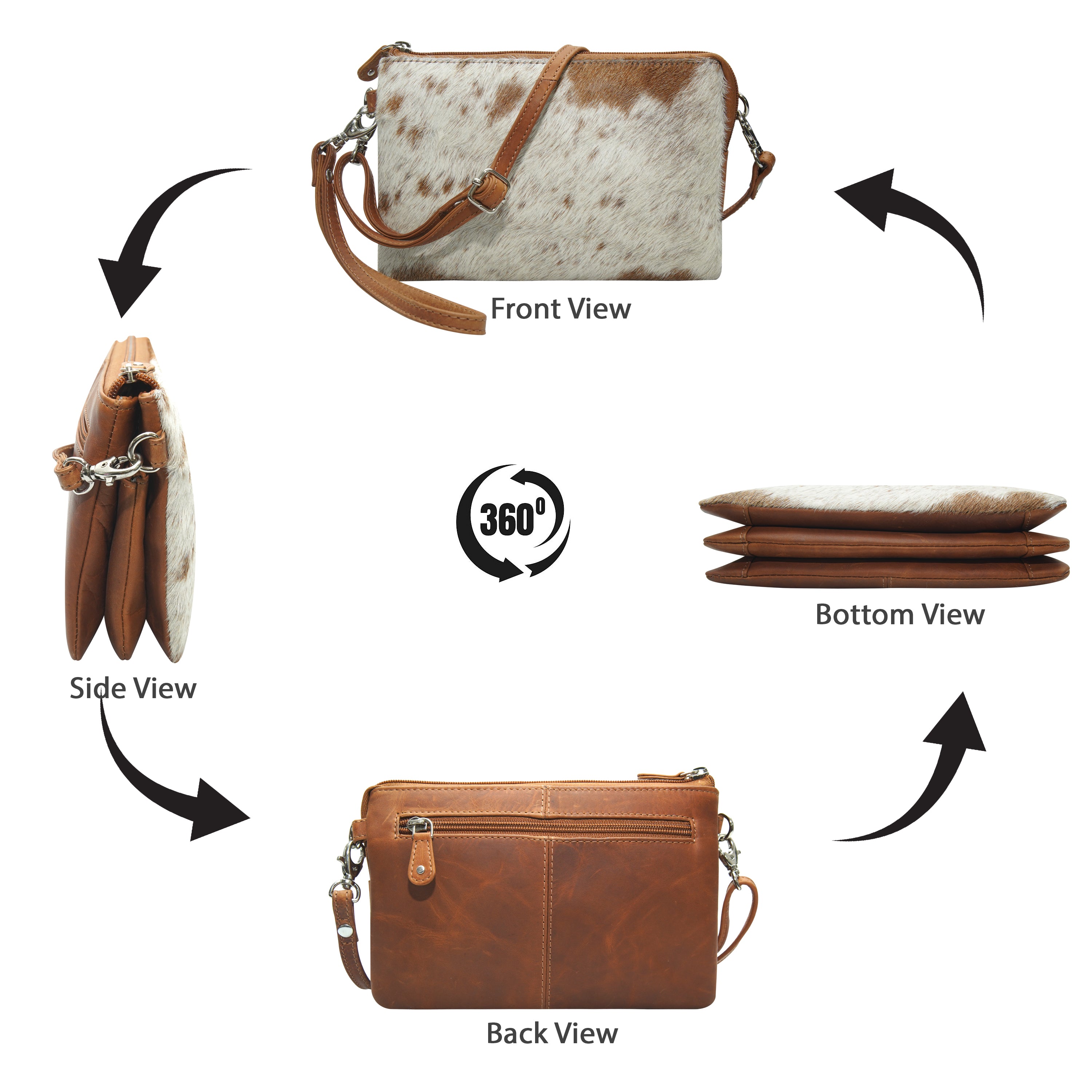 Cenzoni Fashions - The Willow Hide Bag - OPH821
