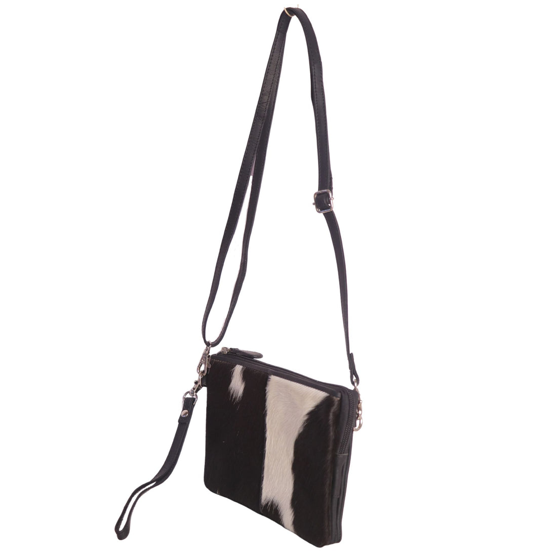Cenzoni Genuine Cowhide Hairon Leather Small Cross Body/Sling bag