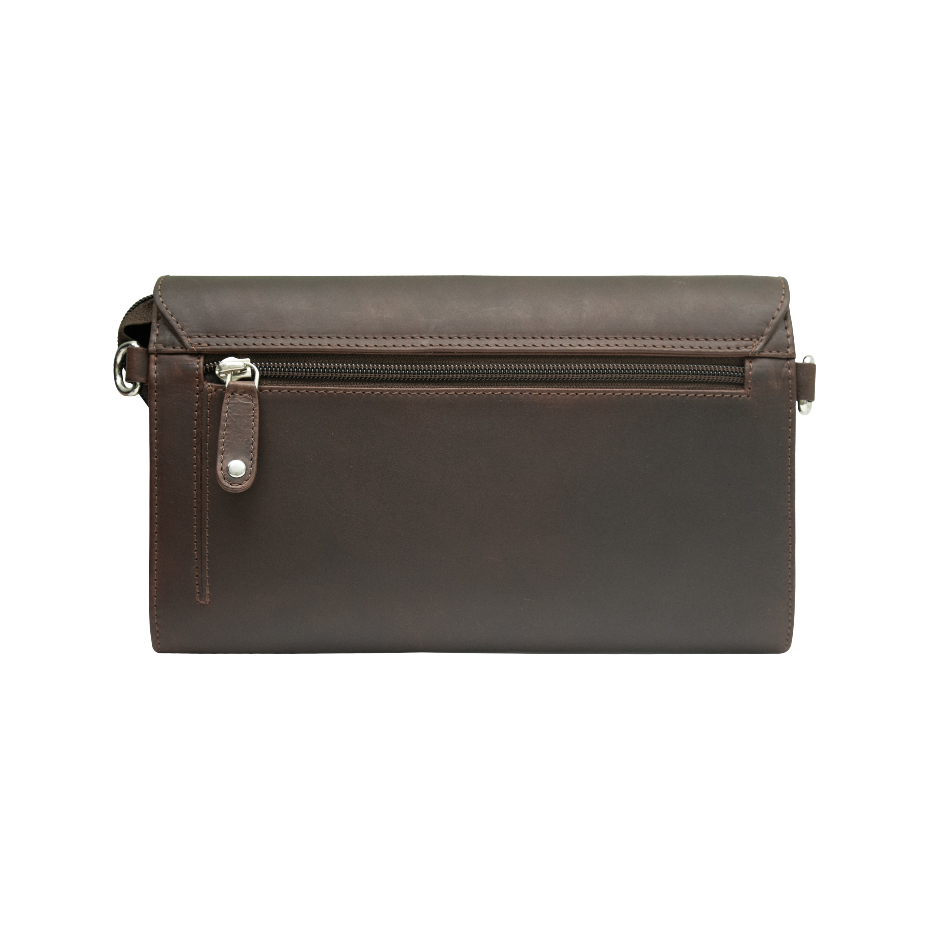 Aria Leather Crossbody Clutch - OPL04