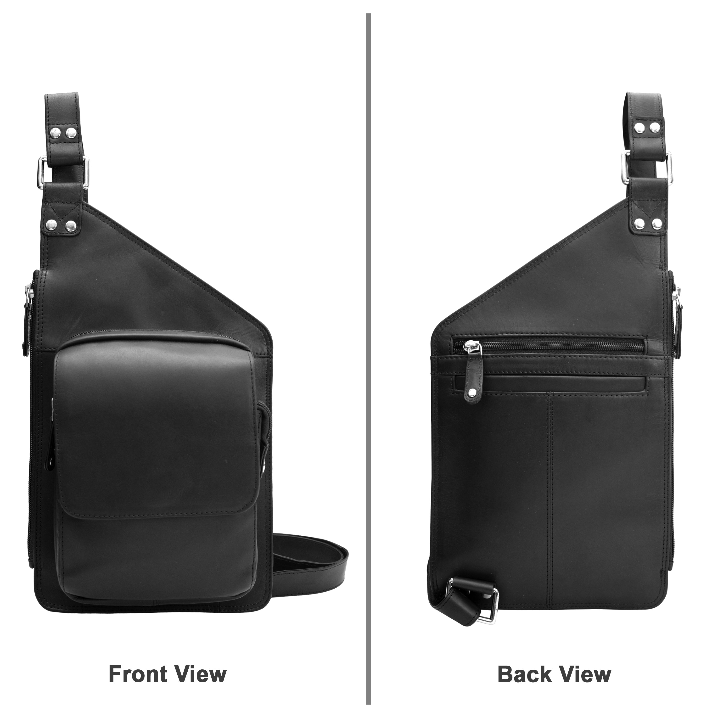 Cenzoni Fashions – Leather Sling Bag – OPL15
