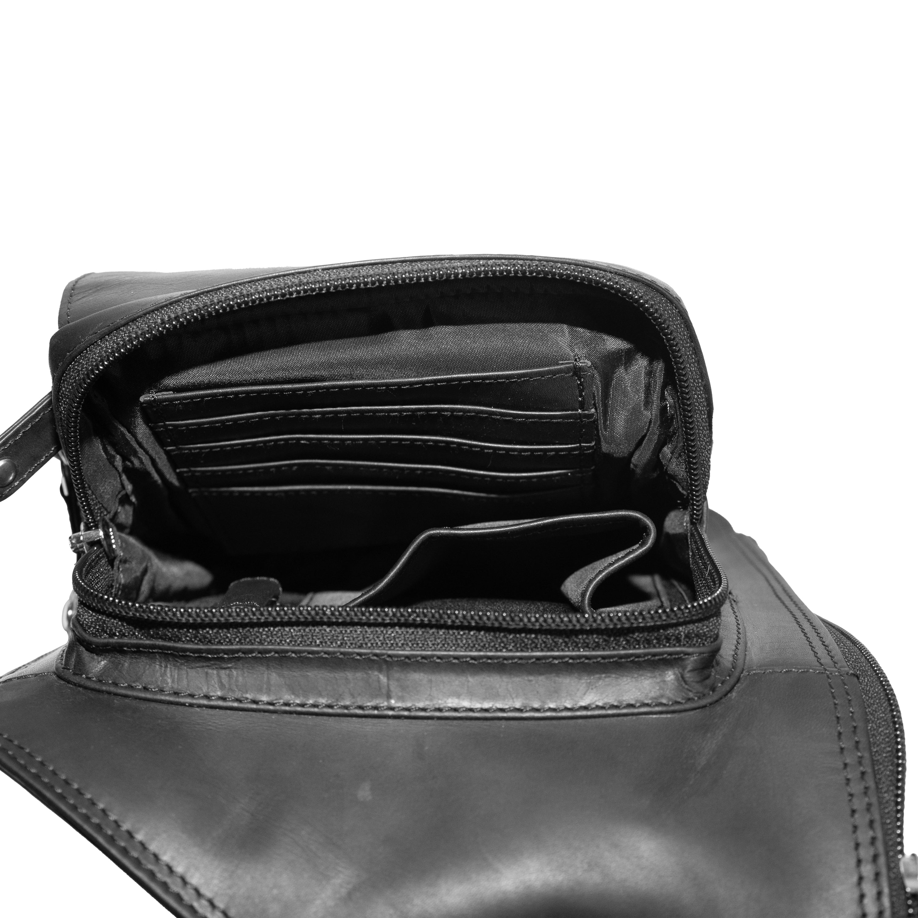 Cenzoni Fashions – Leather Sling Bag – OPL15