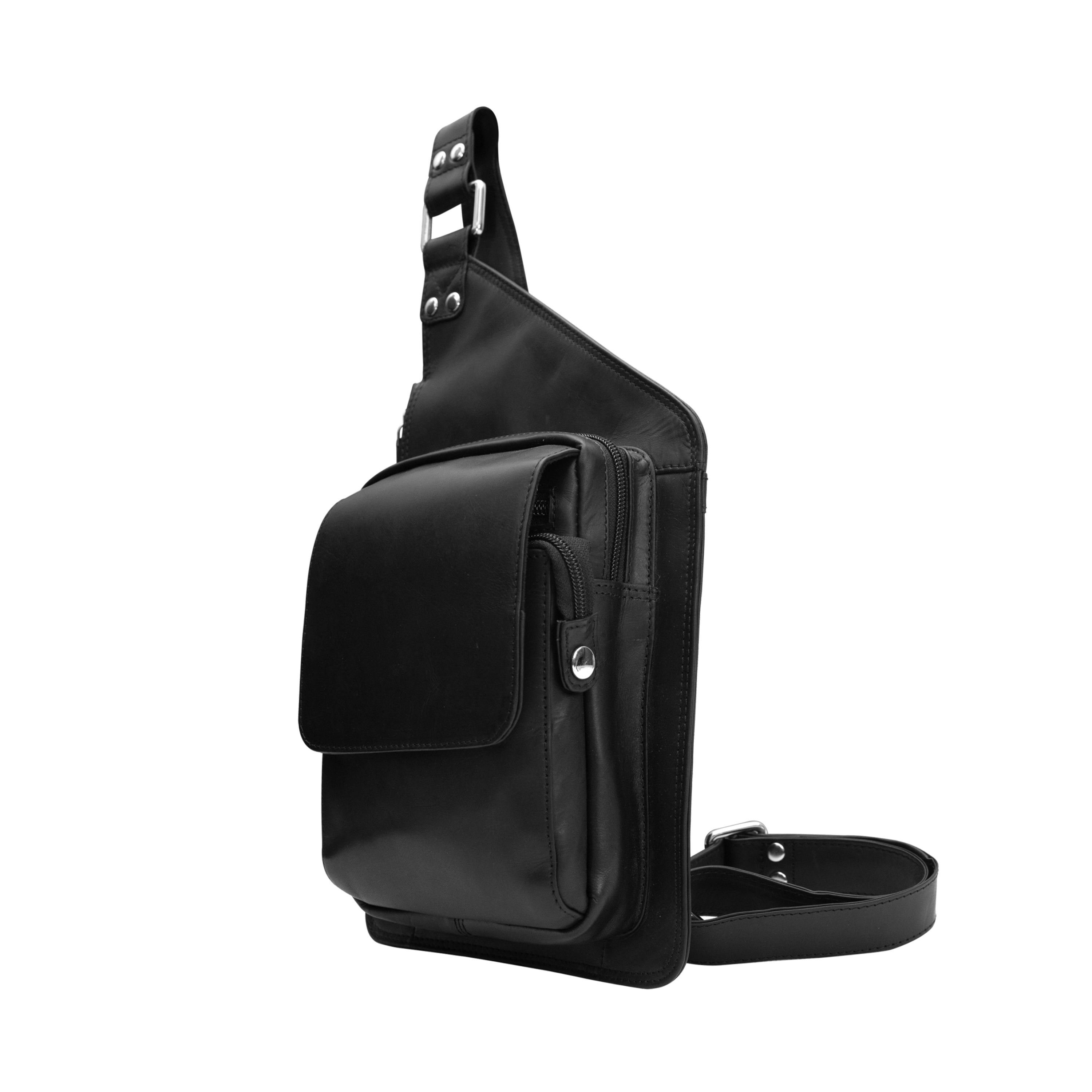 Cenzoni Fashions – Leather Sling Bag – OPL15