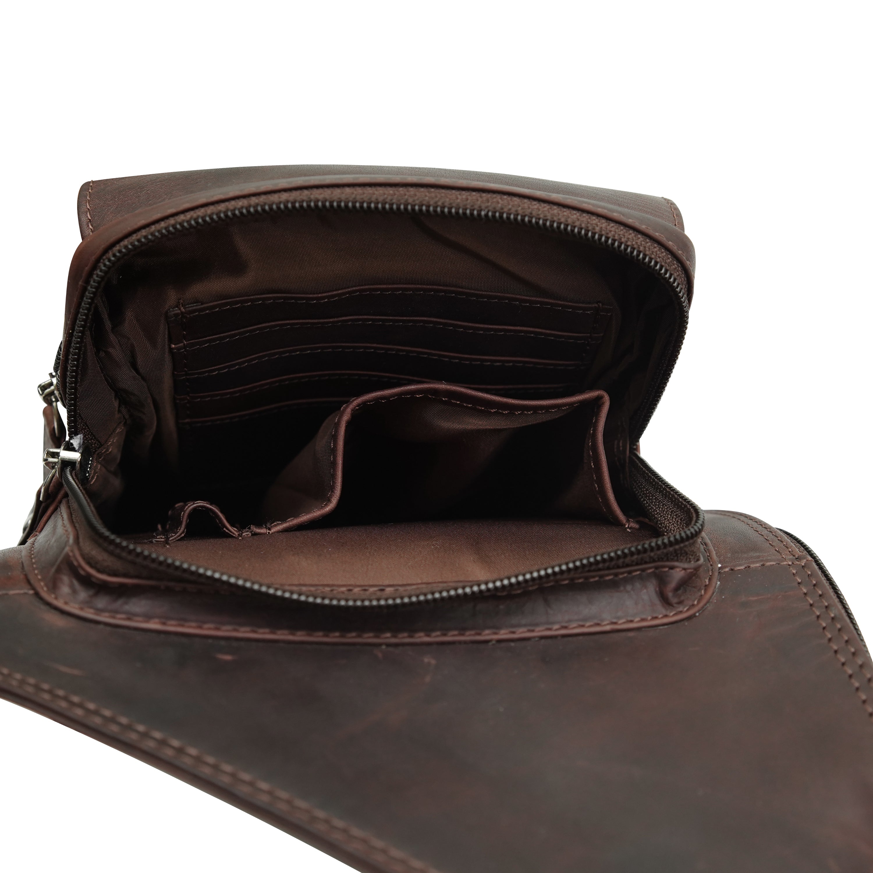 Cenzoni Fashions – Leather Sling Bag – OPL15