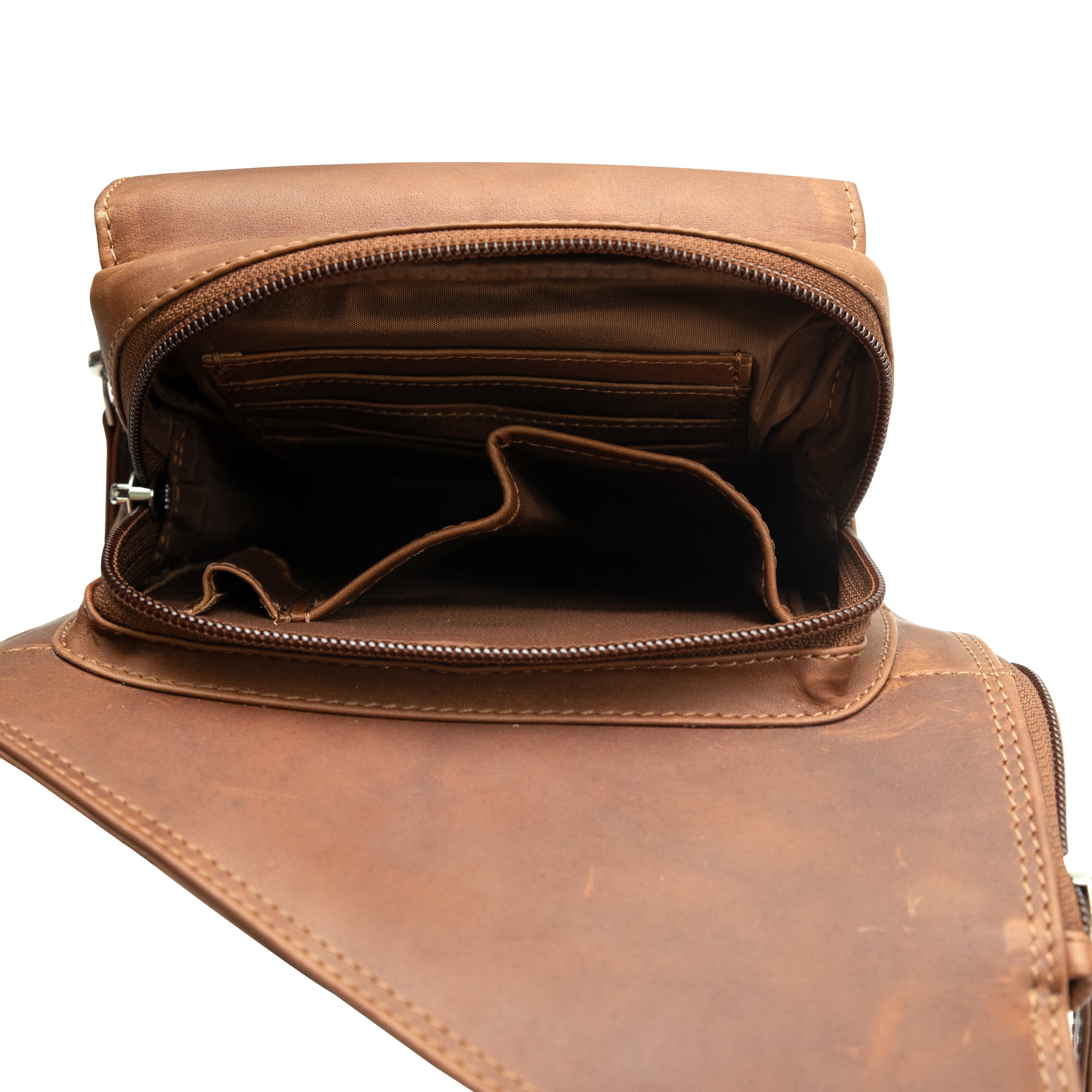 Cenzoni Fashions – Leather Sling Bag – OPL15
