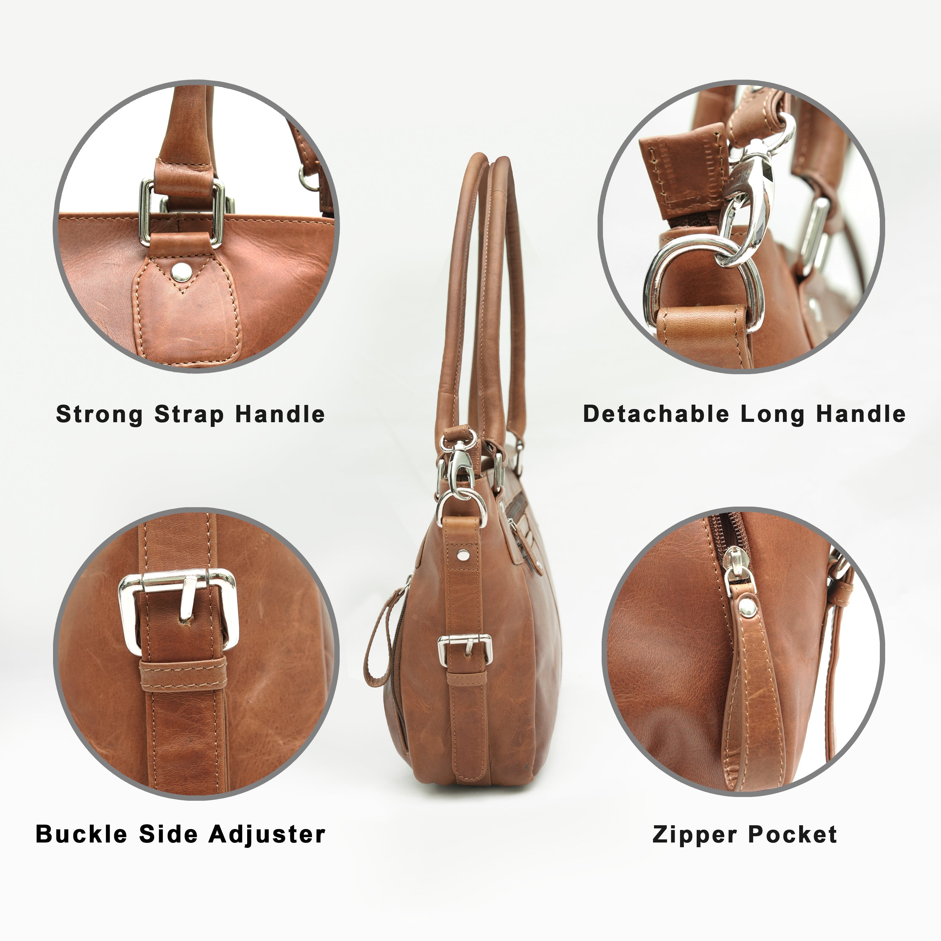 Sienna Leather Tote Bag - OPL200