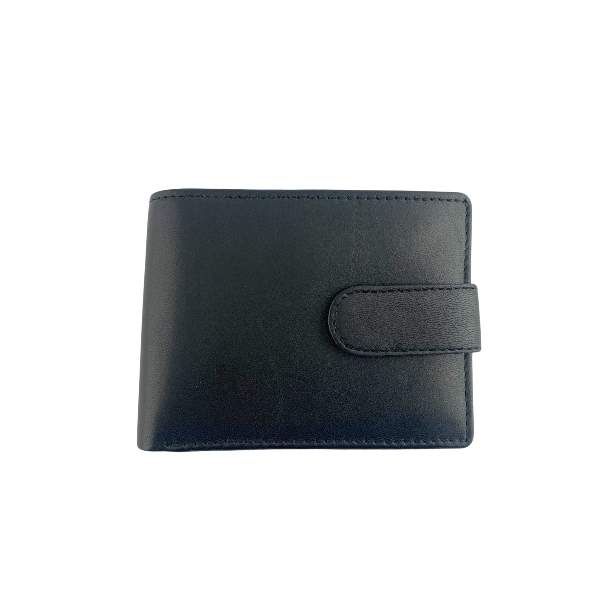 RFID Leather Wallet with Hidden Note Slot - SMW0HL