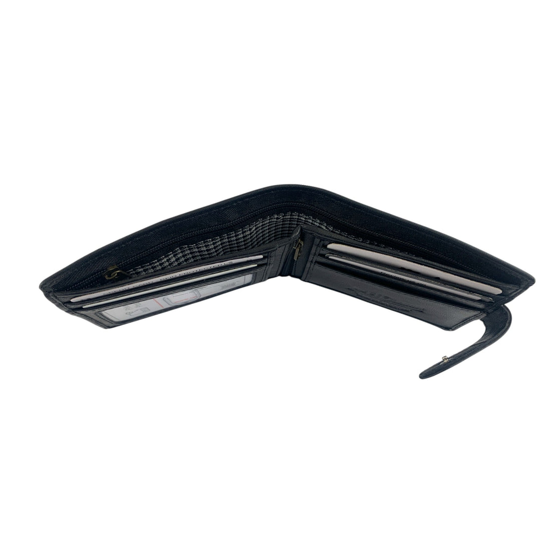 Men's Leather Tab Wallet - SMW01ZL