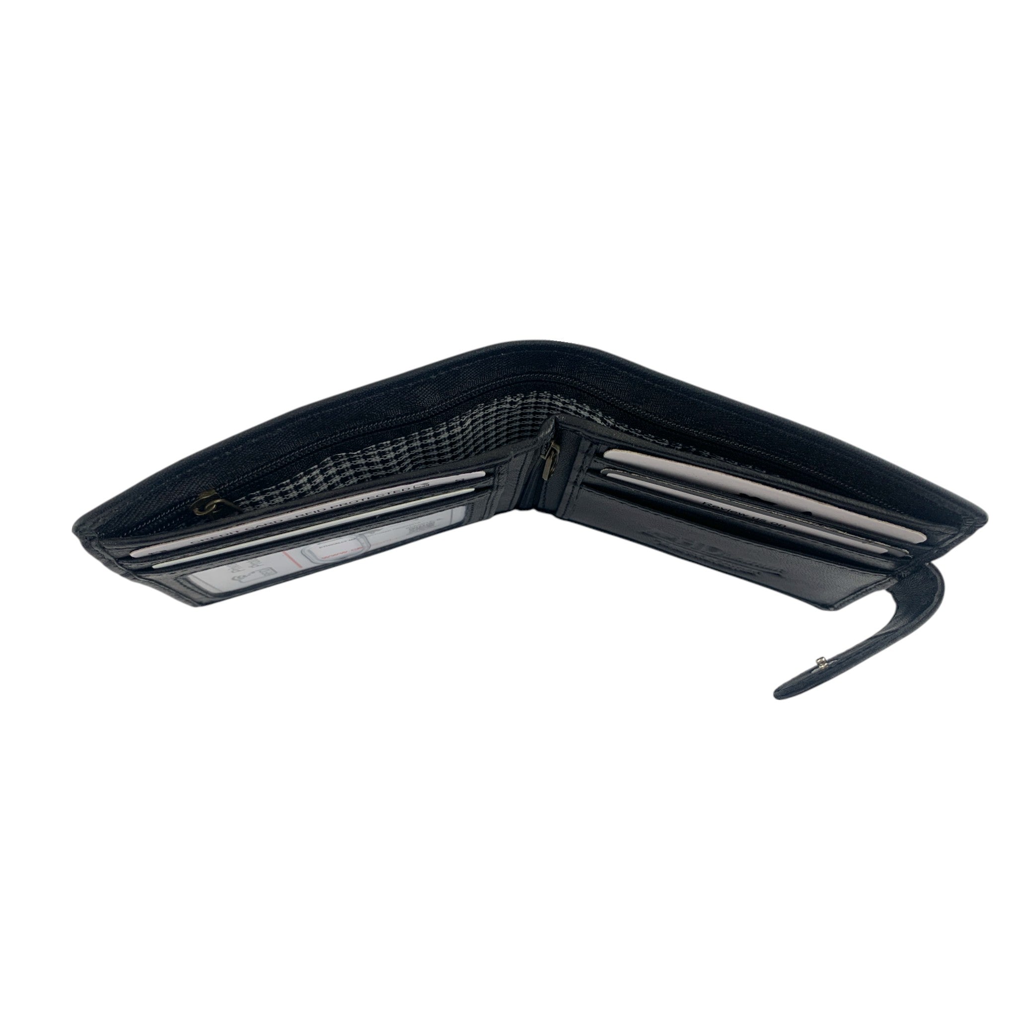 Men's Leather Tab Wallet - SMW01ZL