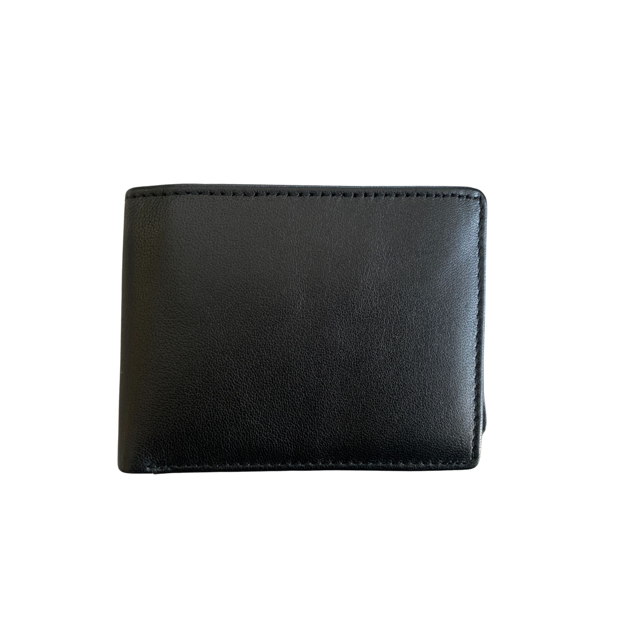 Sheepskin Men's Wallet zip note compartment - SMW02H