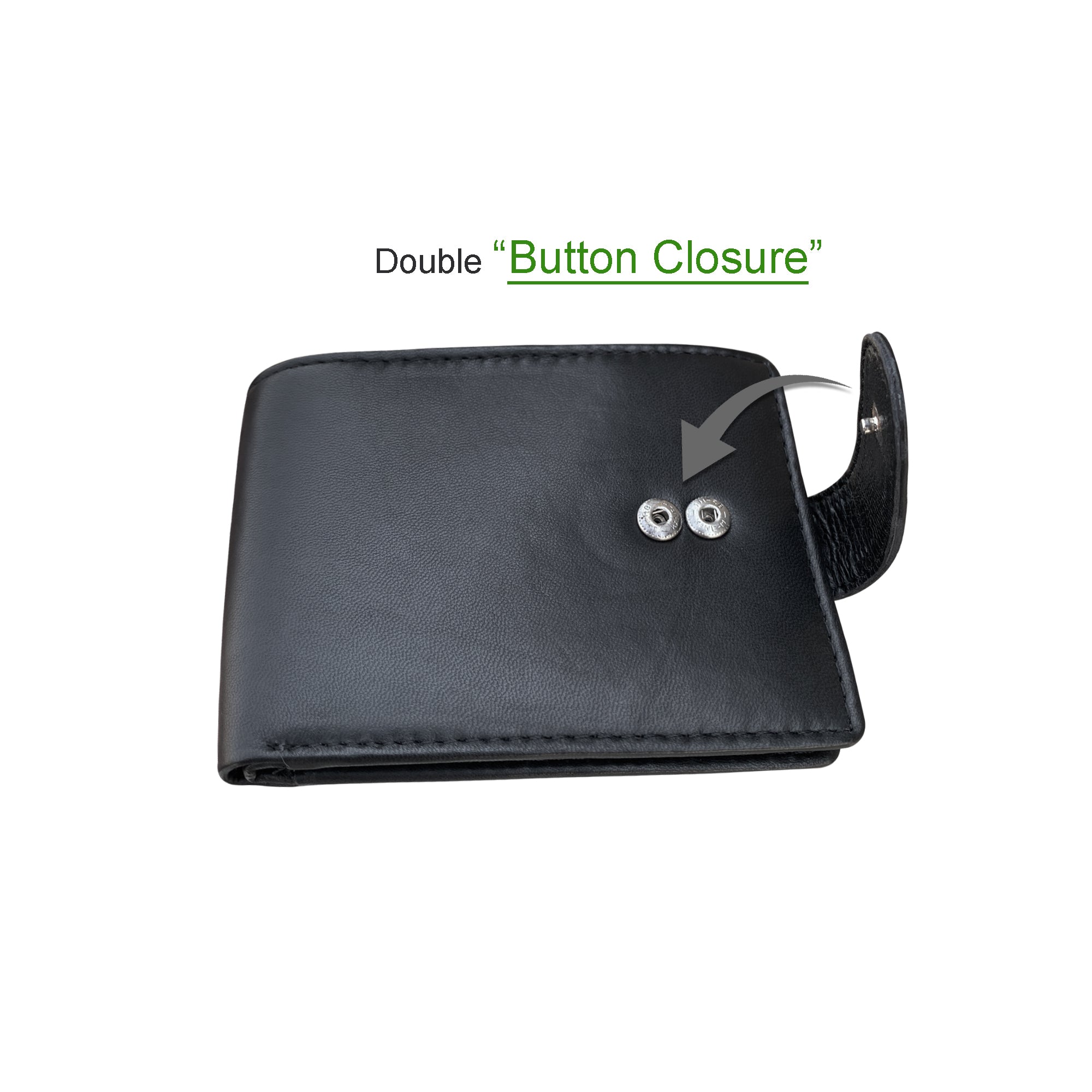 HD Leather - Men's Sheepskin Leather Wallet  - SMW02ZL