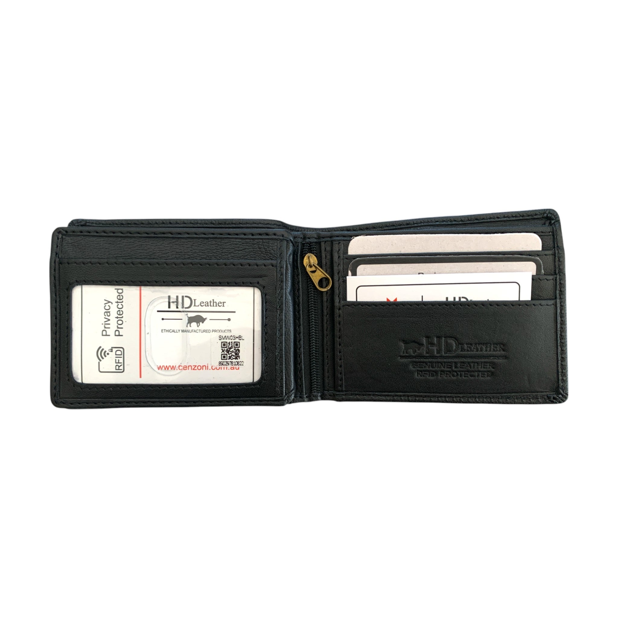 HD Leather - Men's Leather Wallet - SMW03H