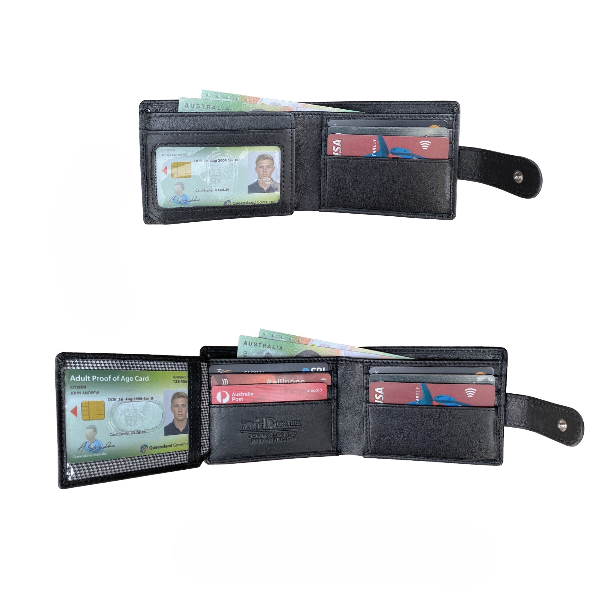 HD Leather - Men's Tab Wallet - SMW04HL