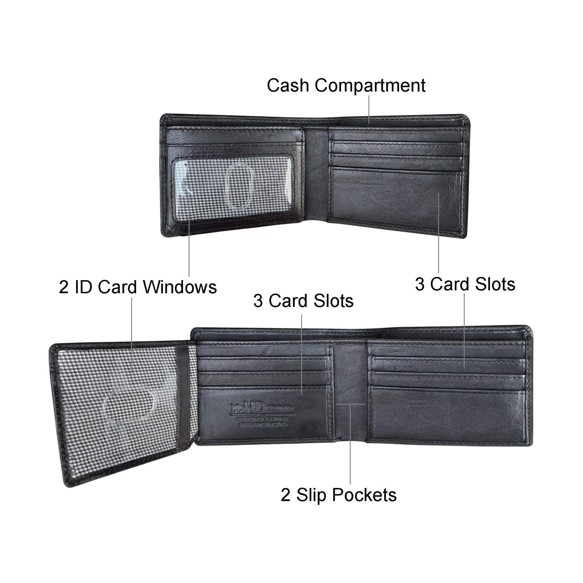 HD Leather - Men's Wallet - SMW04Z