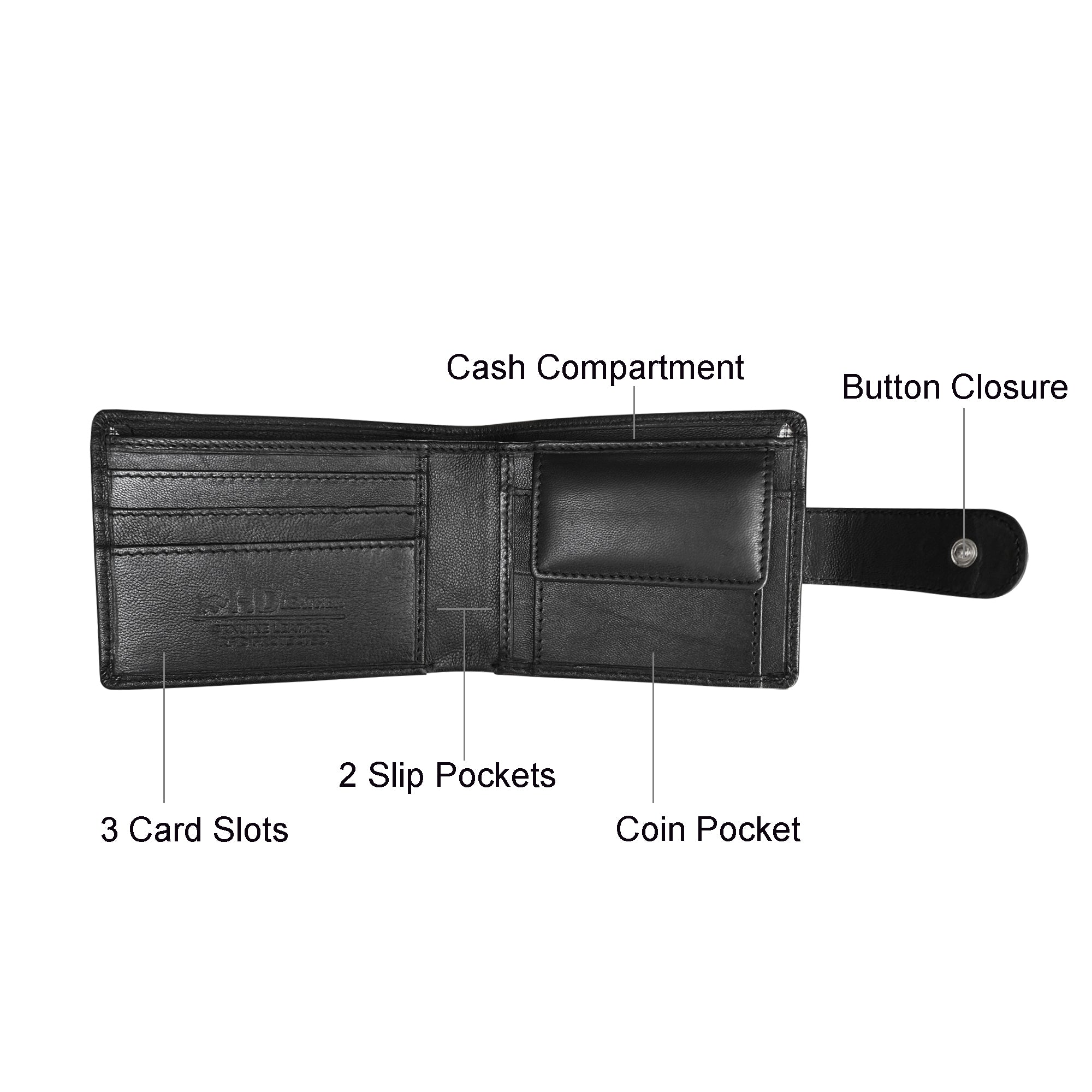 HD Leather - Men's Tab Wallet - SMW05HL