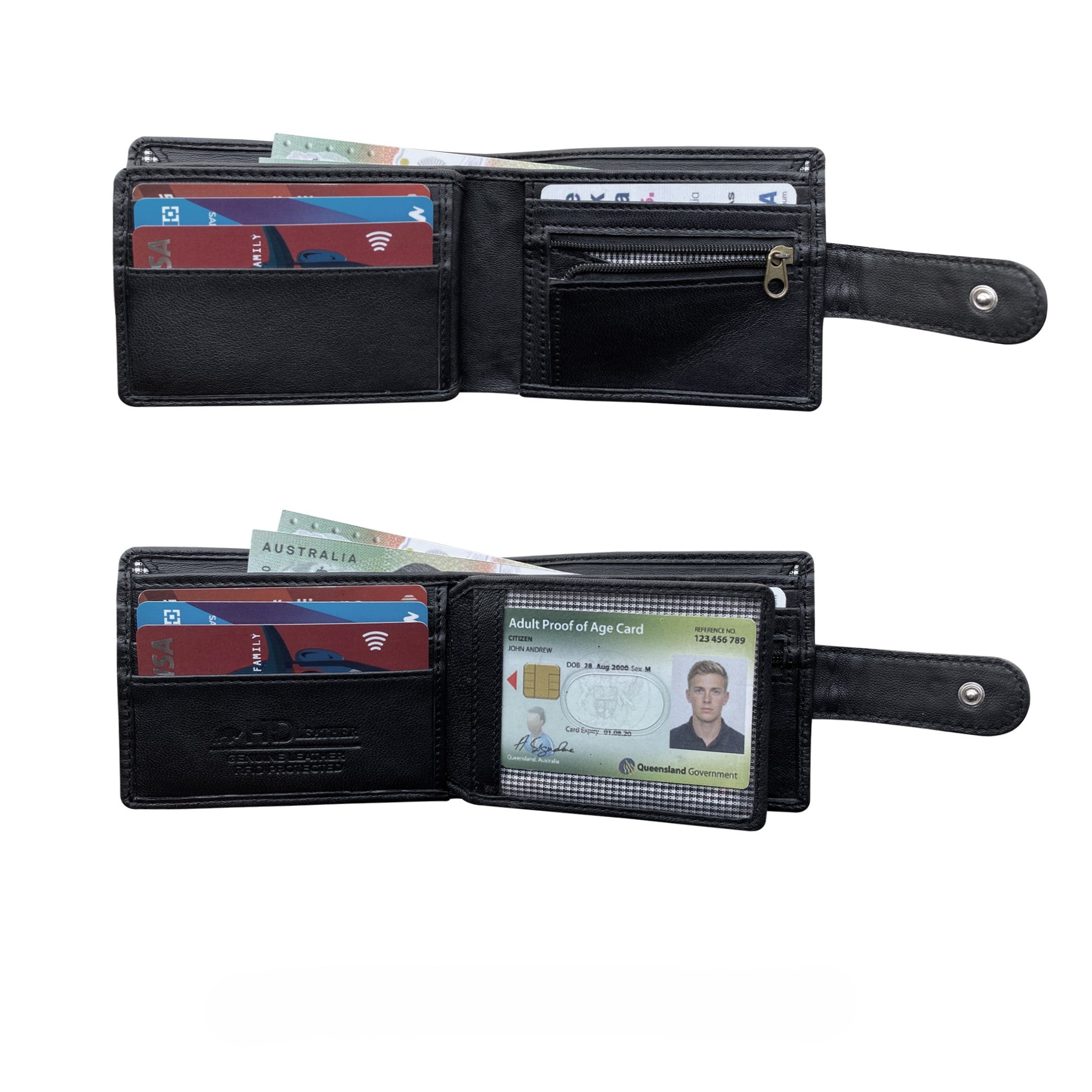 HD Leather - Men's Tab Wallet - SMW07HL
