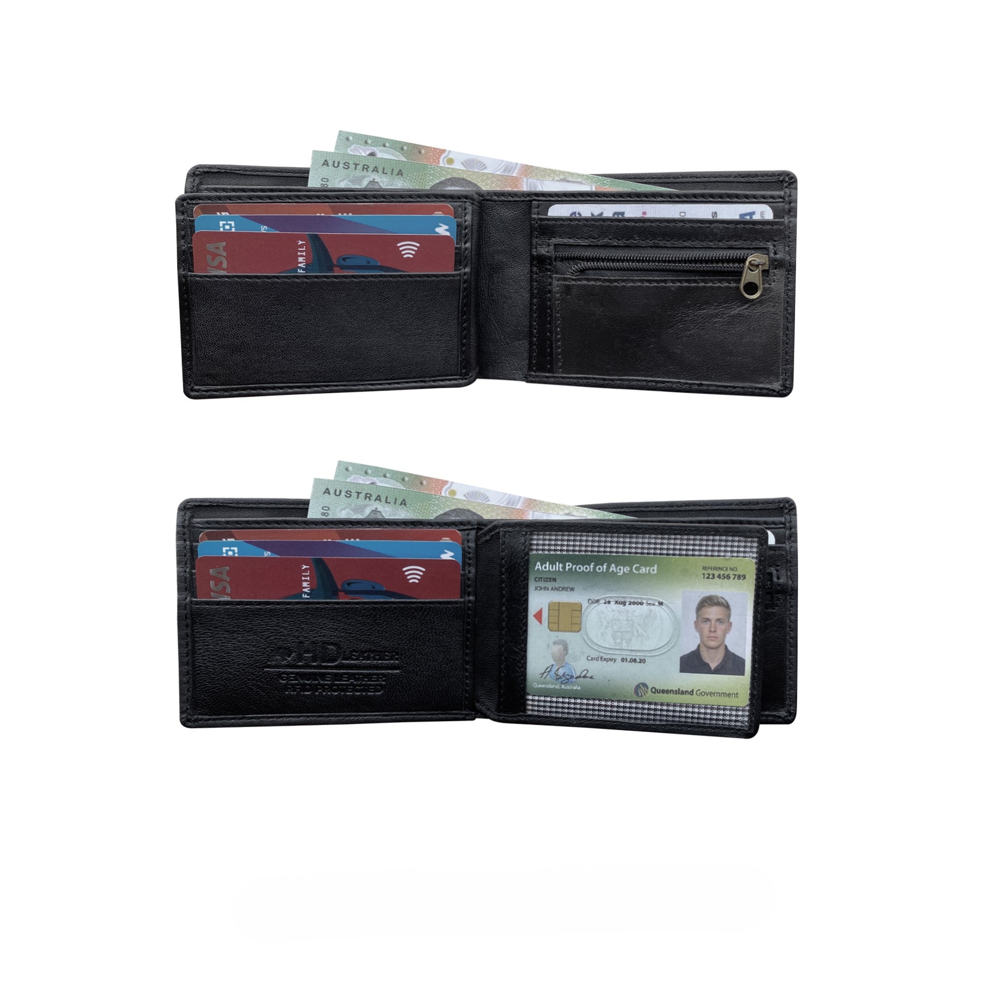HD Leather - Men's Wallet - SMW07Z