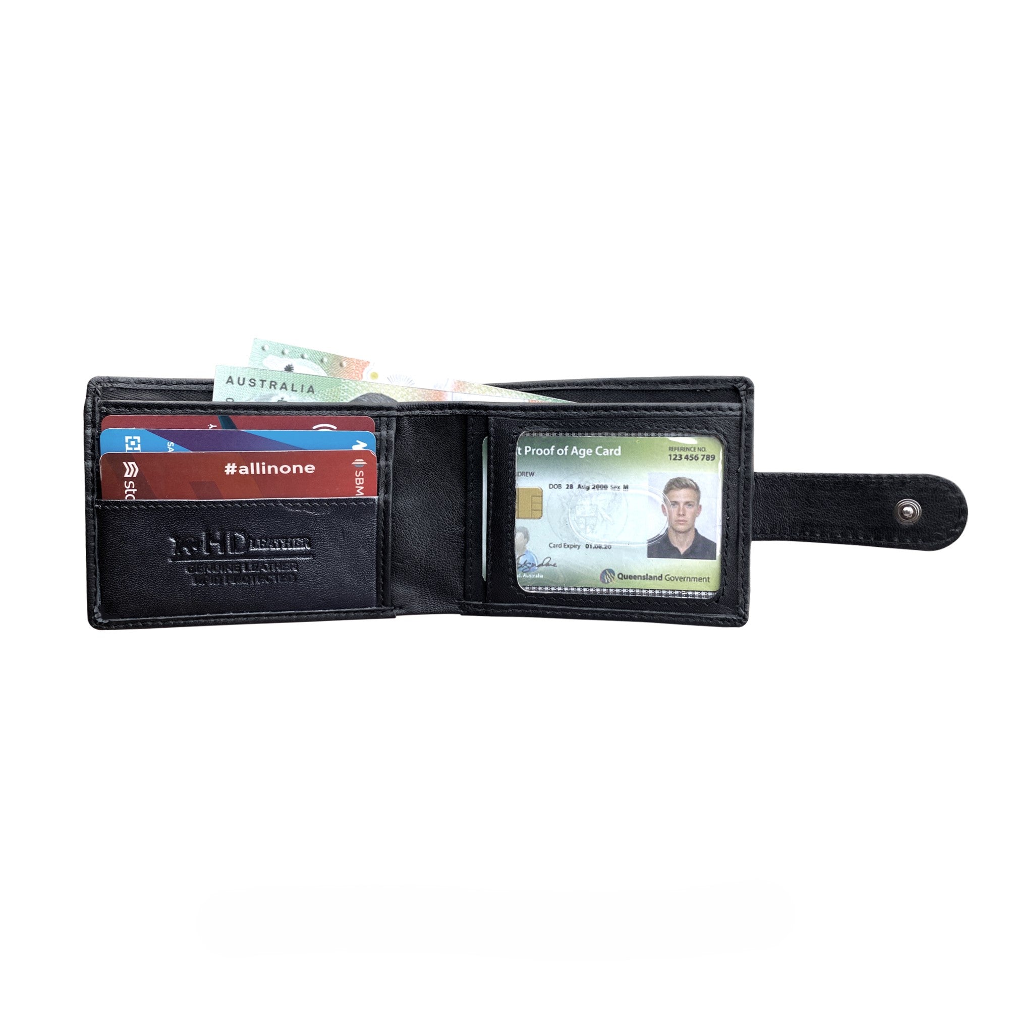 HD Leather - Men's Tab Wallet - SMW08ZL