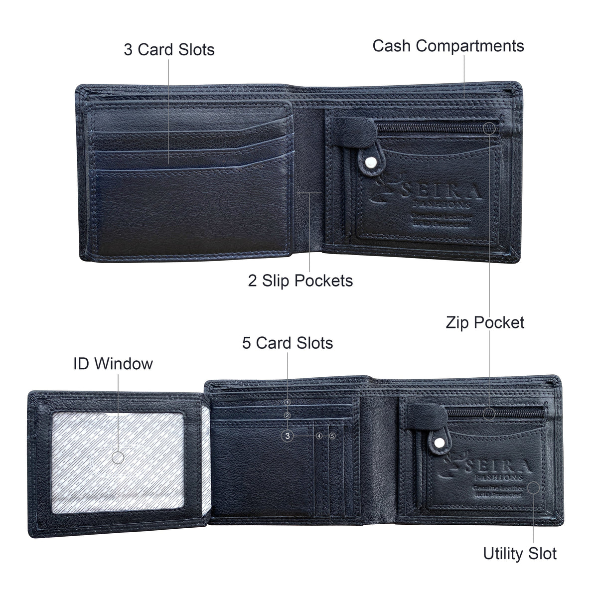Seira Fashions  - Men's Wallet - ZGR221
