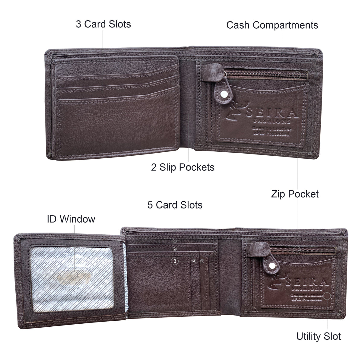 Seira Fashions  - Men's Wallet - ZGR221