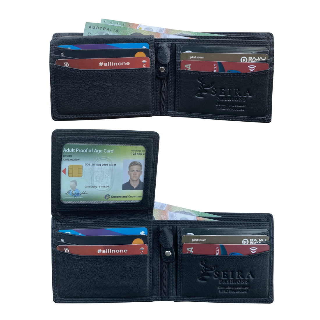 Seira Fashions - Men's Wallet - ZGR222