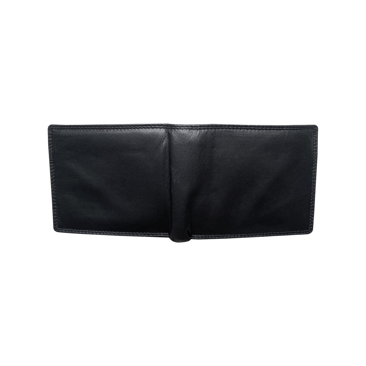 Seira Fashions - Men's RFID Leather Wallet with Flip-Out ID - ZGR226