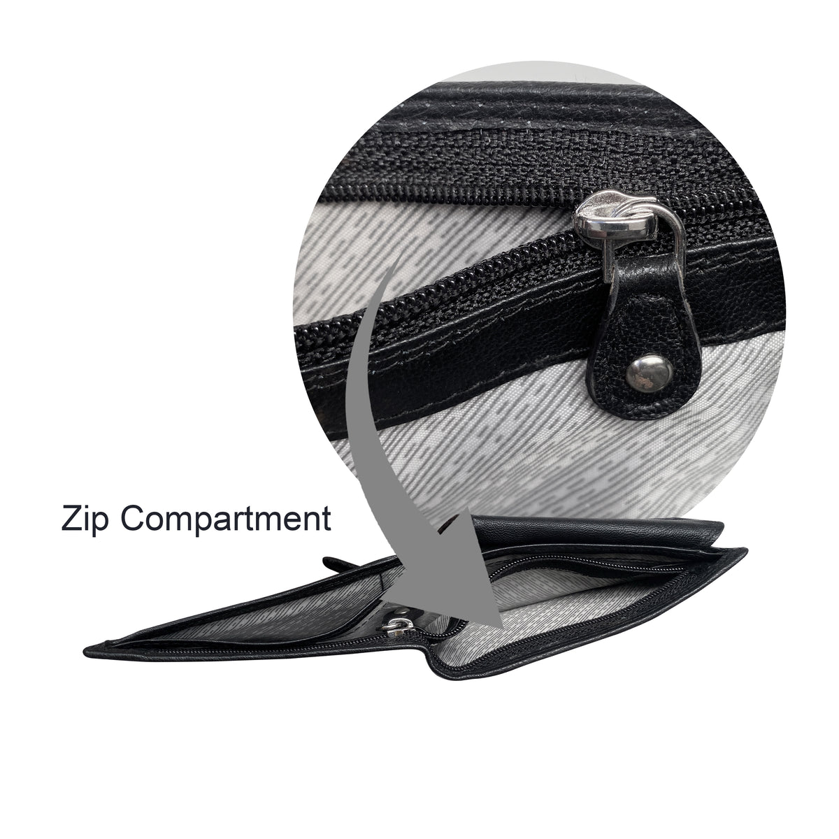 Seira Fashions - Men's Leather Wallet - ZGR227