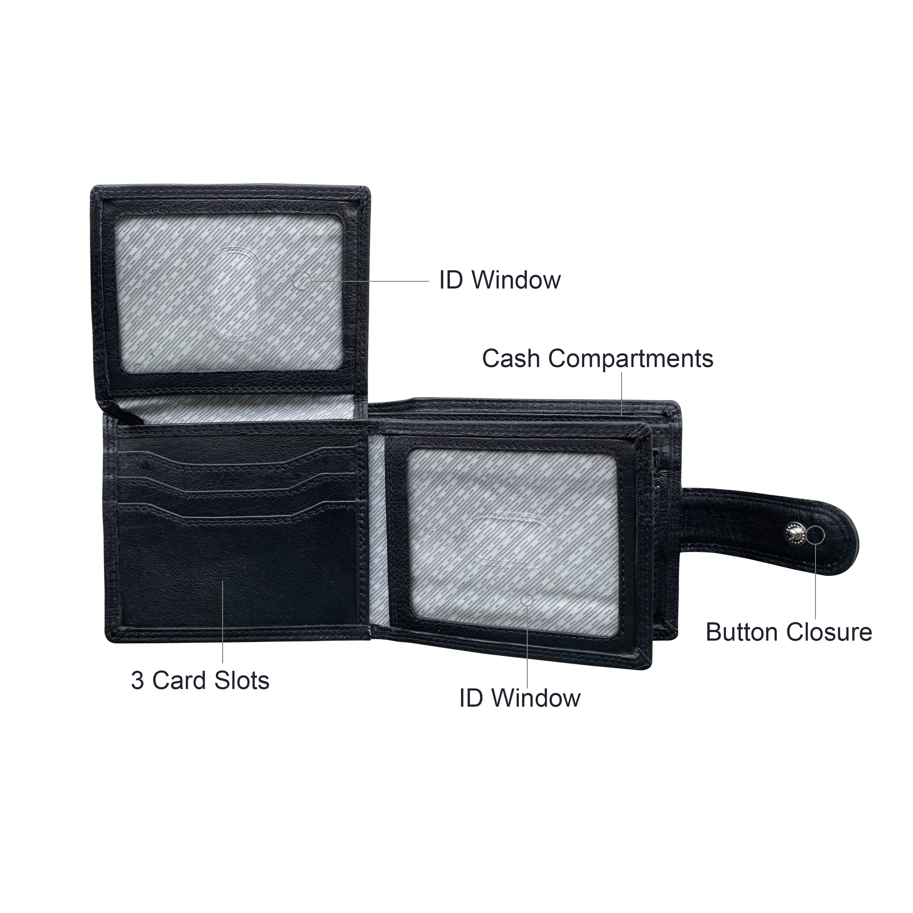 Seira Fashions - Men's Wallet - ZGR227L