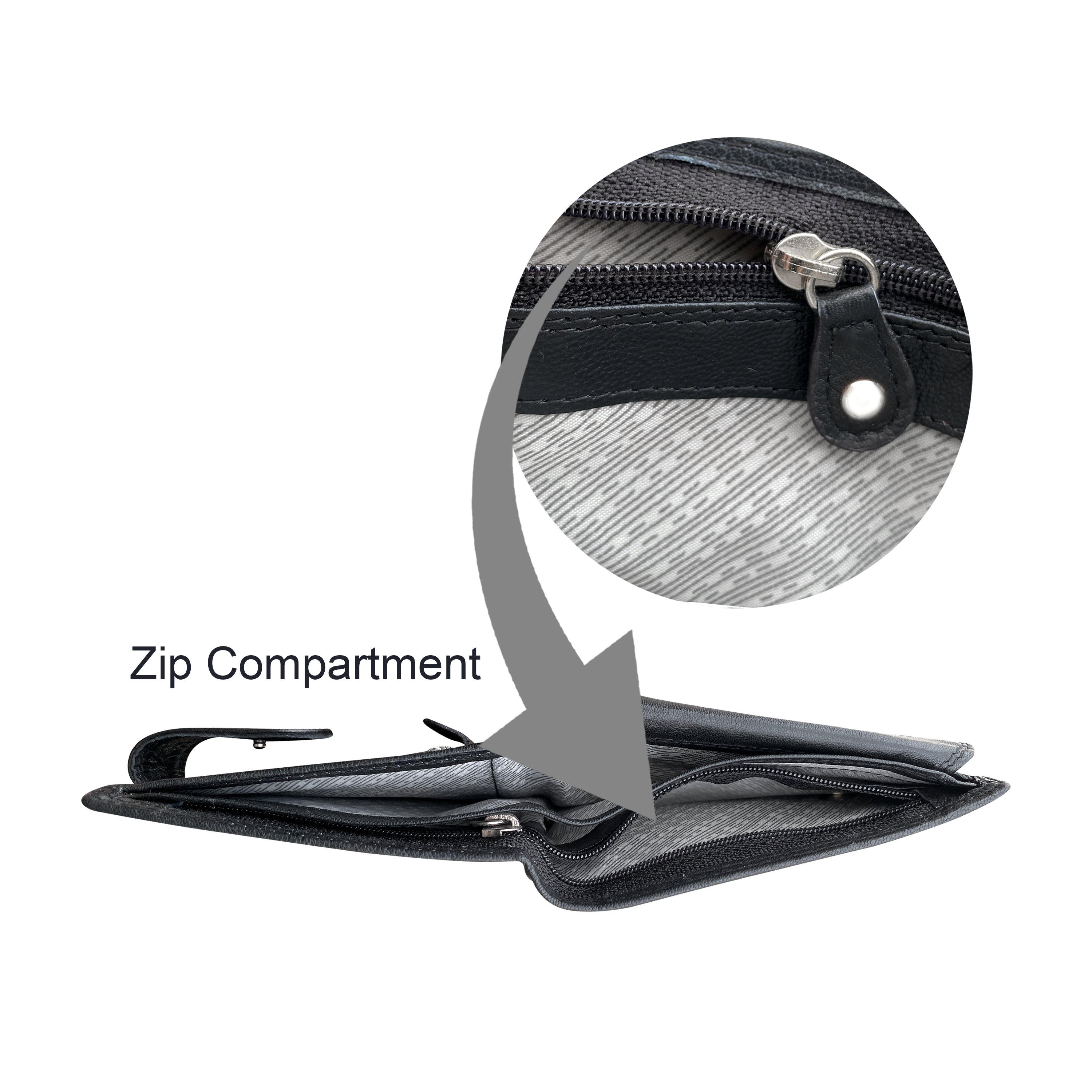 Seira Fashions - Men's Wallet - ZGR227L