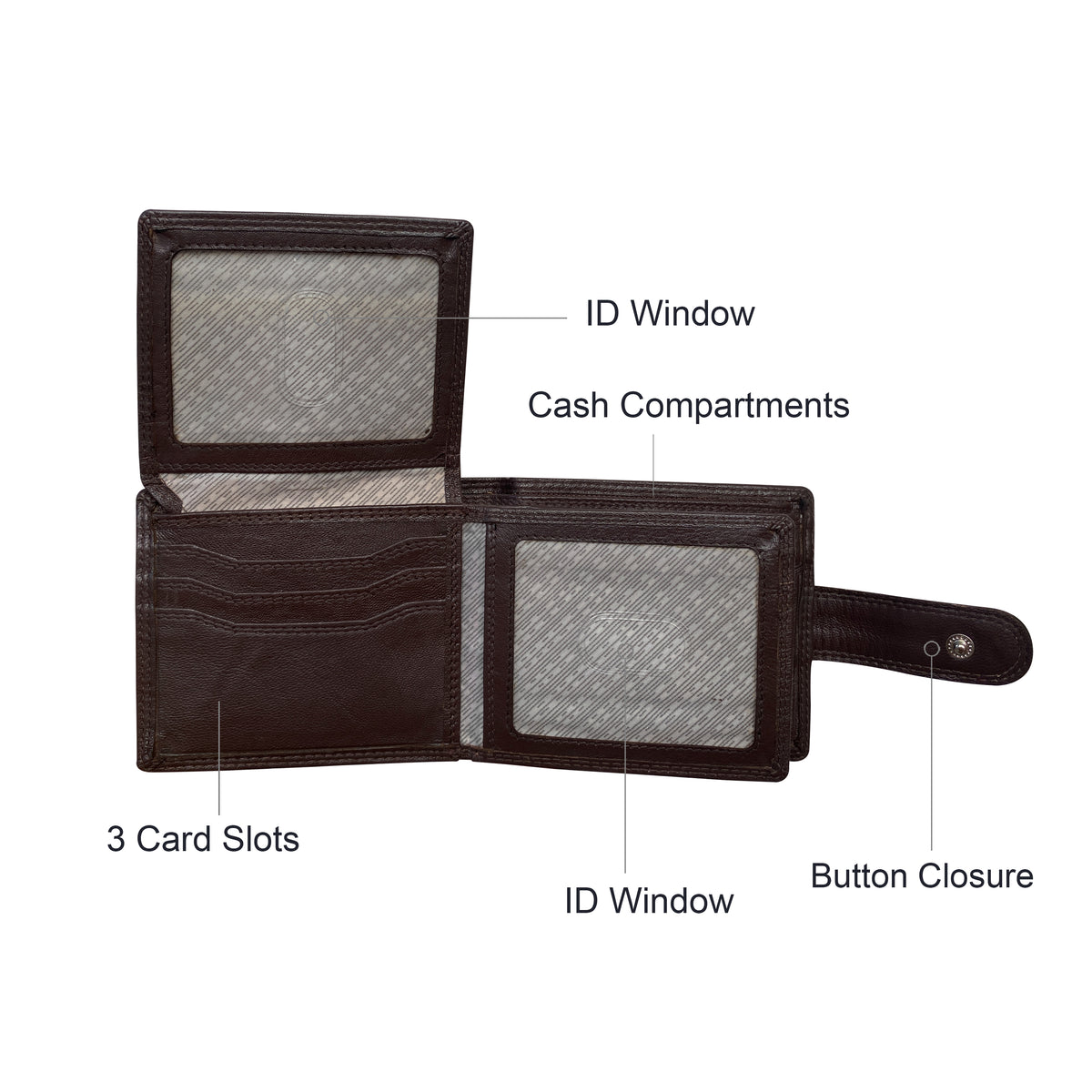 Seira Fashions - Men's Wallet - ZGR227L