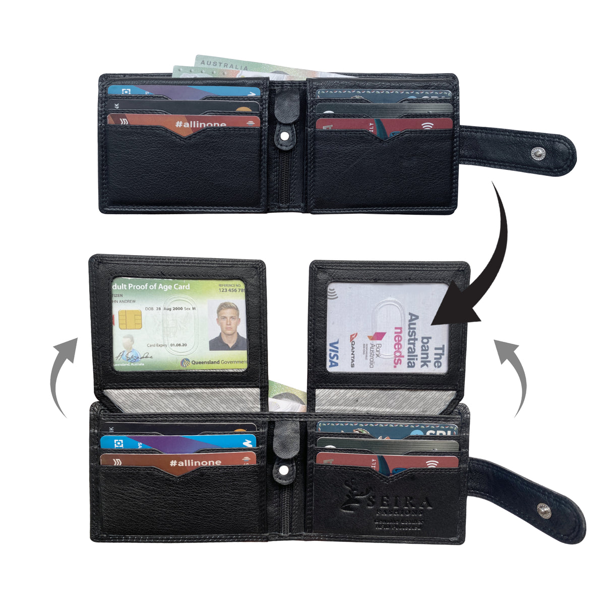 Seira Fashions -  Men's Wallet - ZGR229L