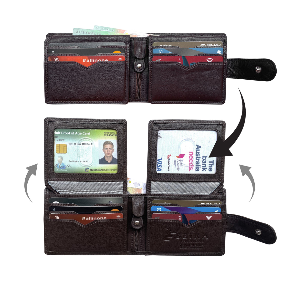 Seira Fashions -  Men's Wallet - ZGR229L