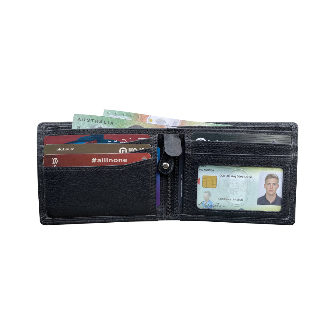 Seira Fashions - Men's Slim Bifold Wallet ZGR230