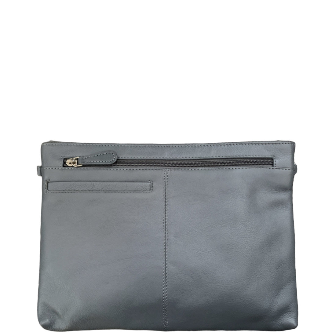 Grey Hairon Crossbody Clutch Bag ZH1WA