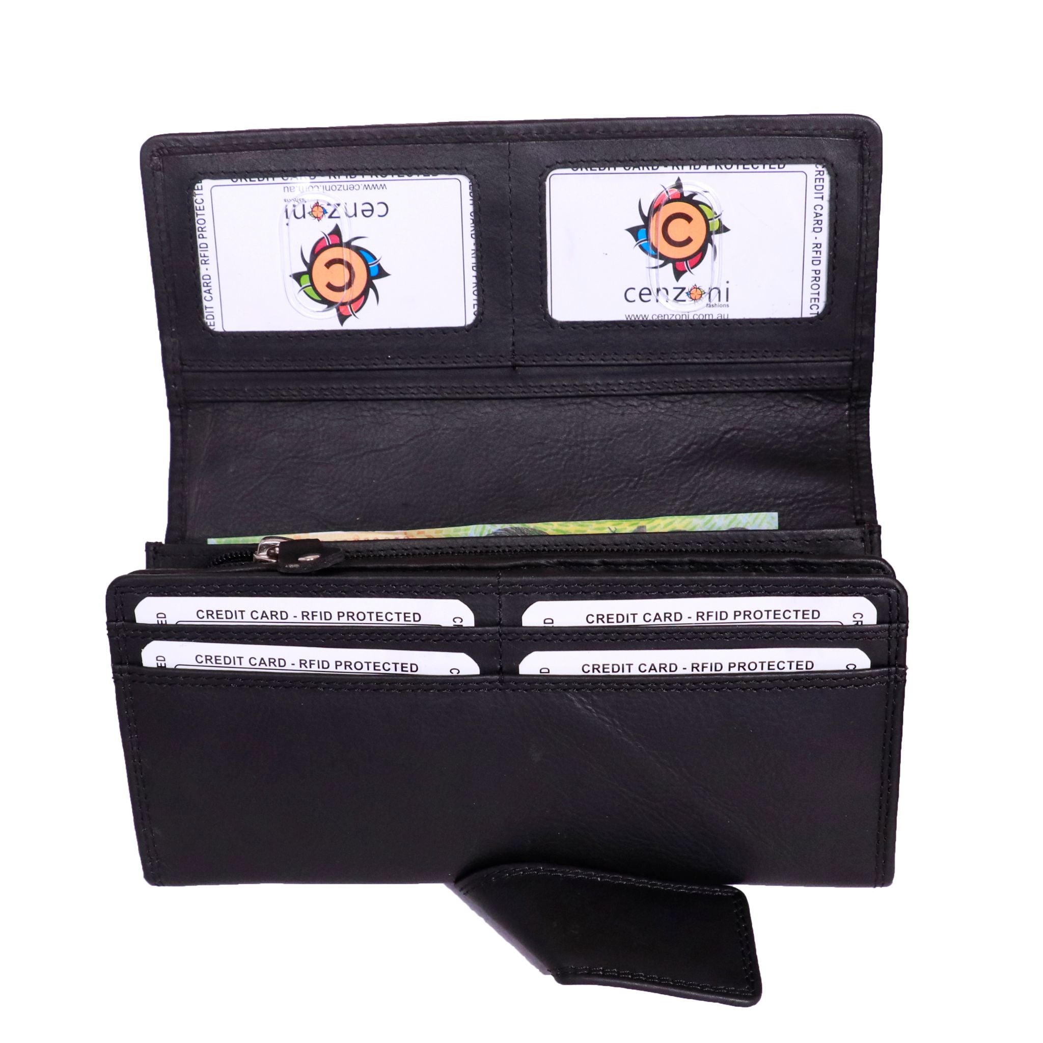 Cenzoni Long Ladies Hairon Purse ZHLW036CA