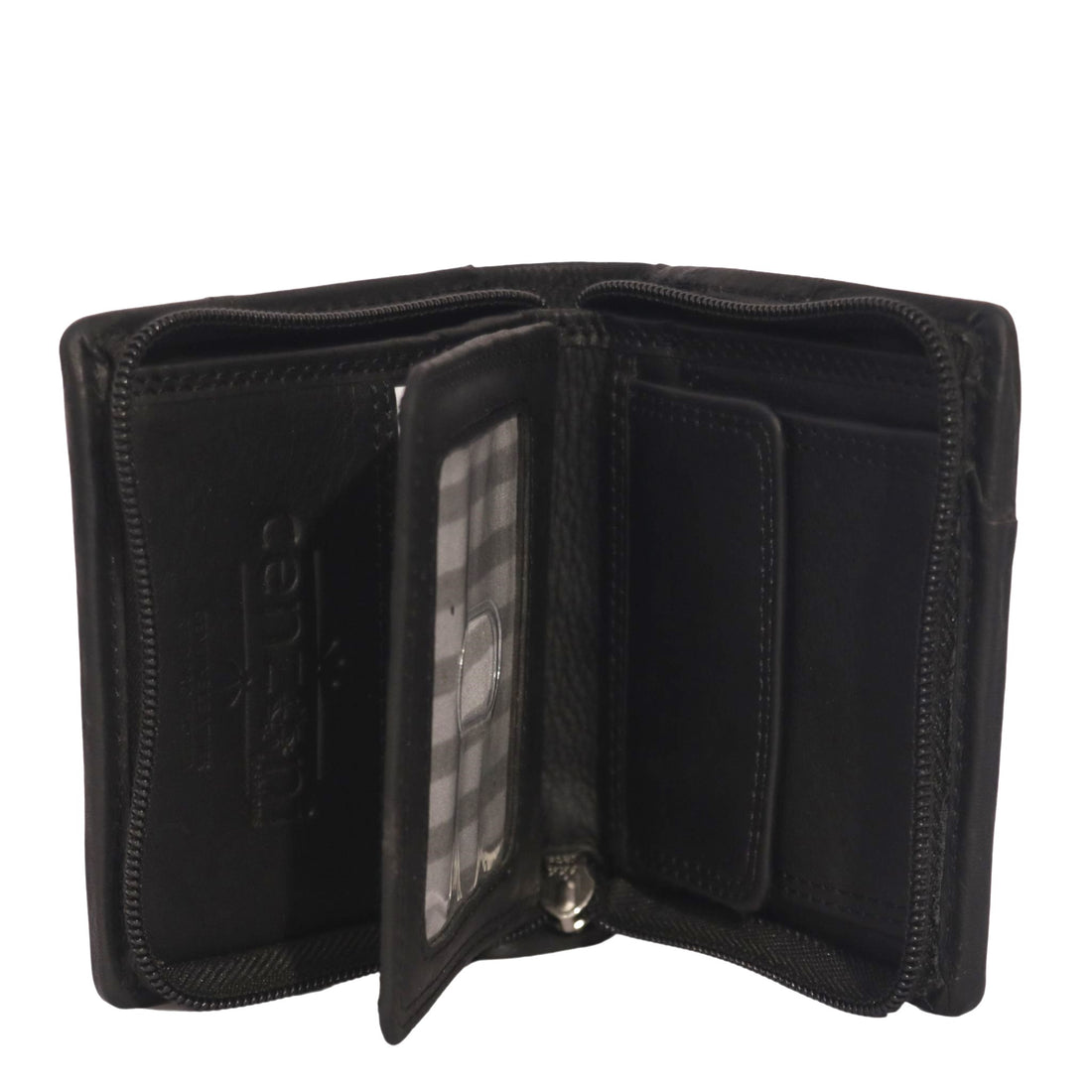 Cenzoni Small Hairon Zip Wallet ZHLW10A