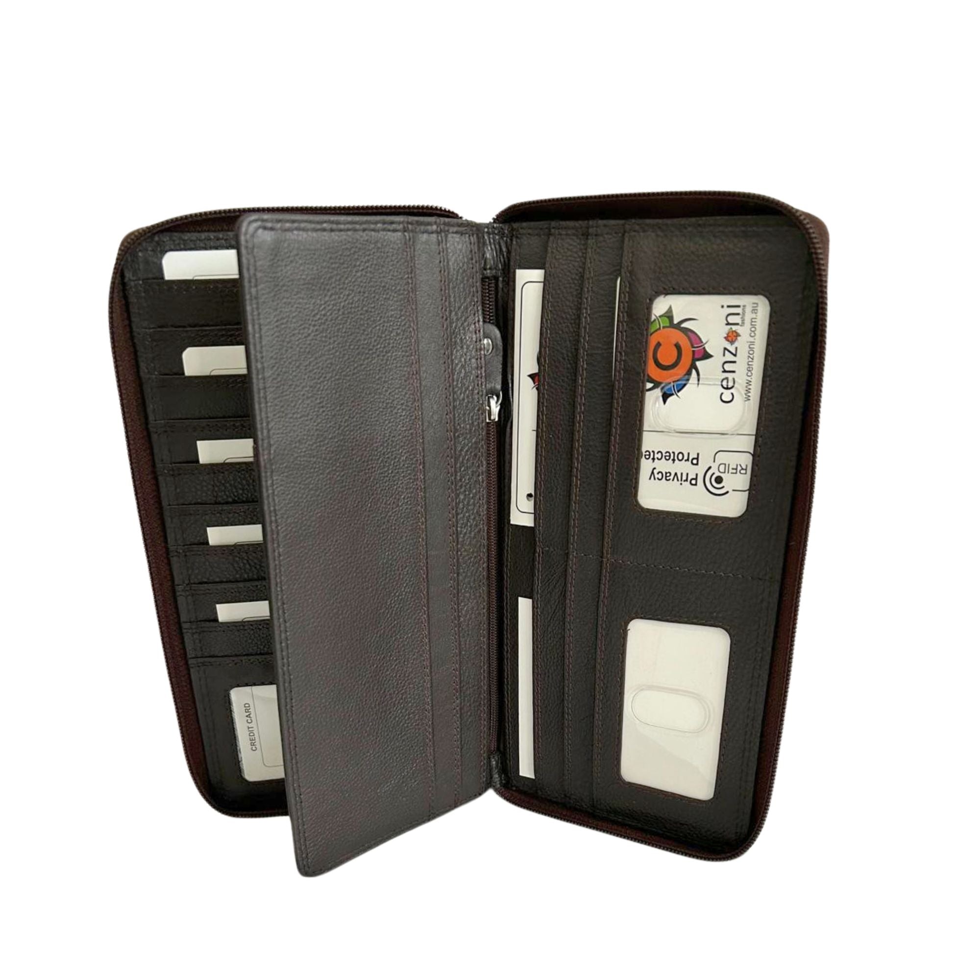 Zip Around Passport Wallet
