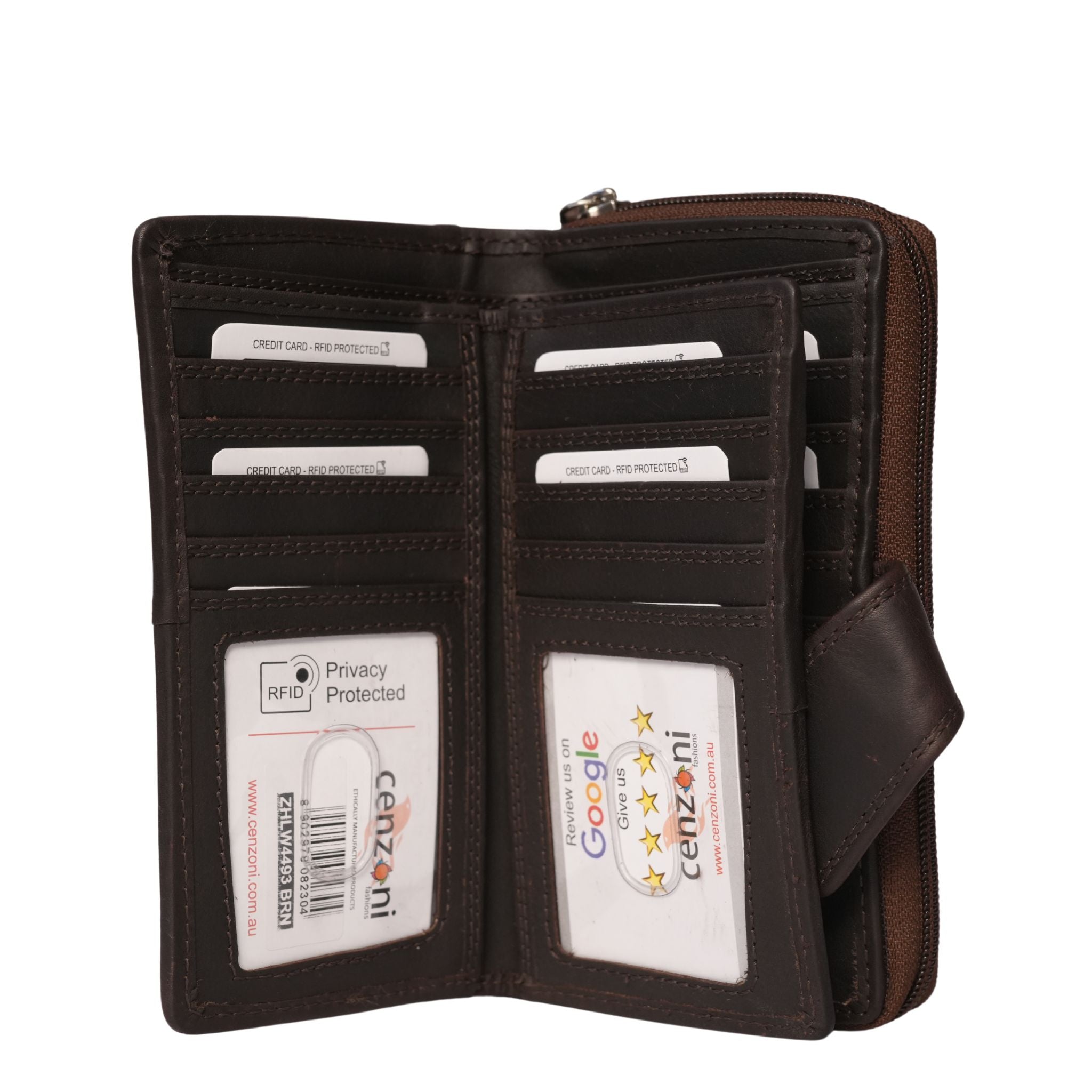 Cenzoni Hairon Ladies Long Wallet ZHLW4493