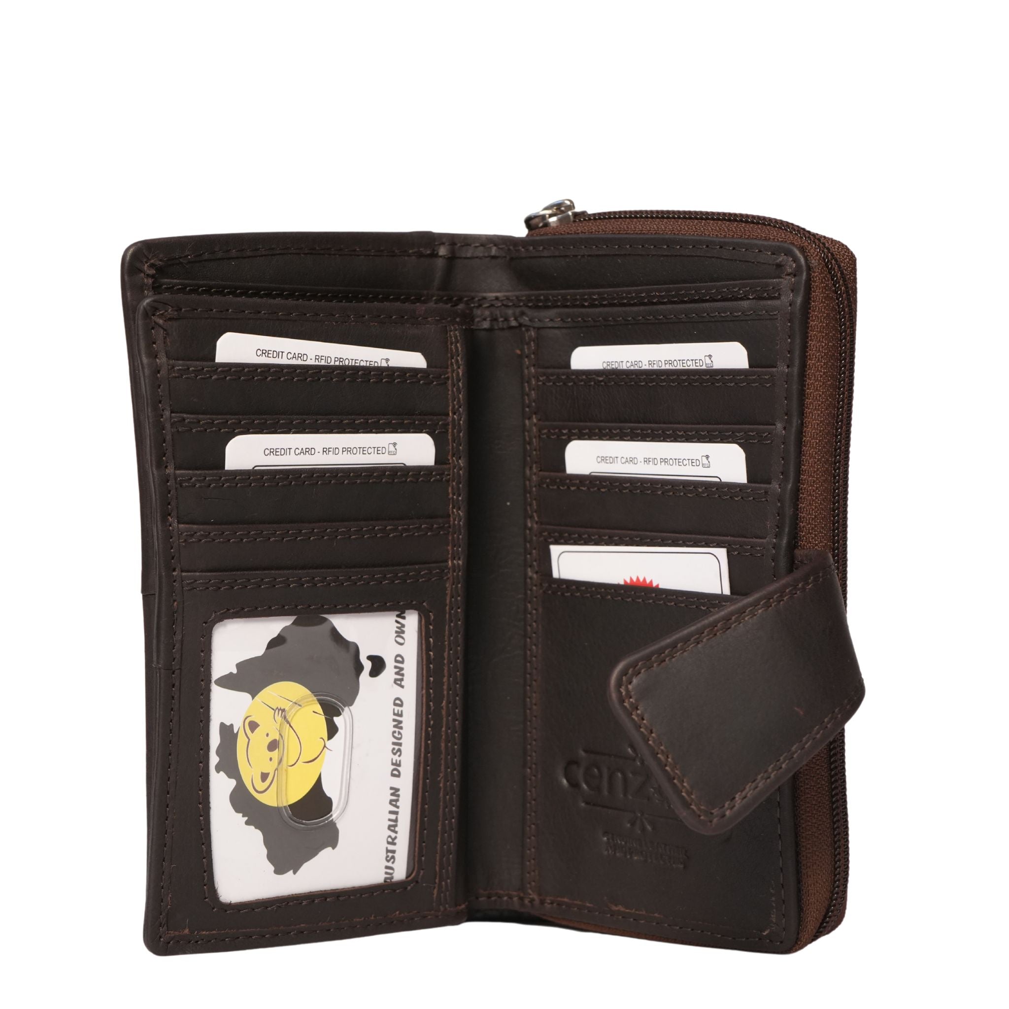 Cenzoni Hairon Ladies Long Wallet ZHLW4493