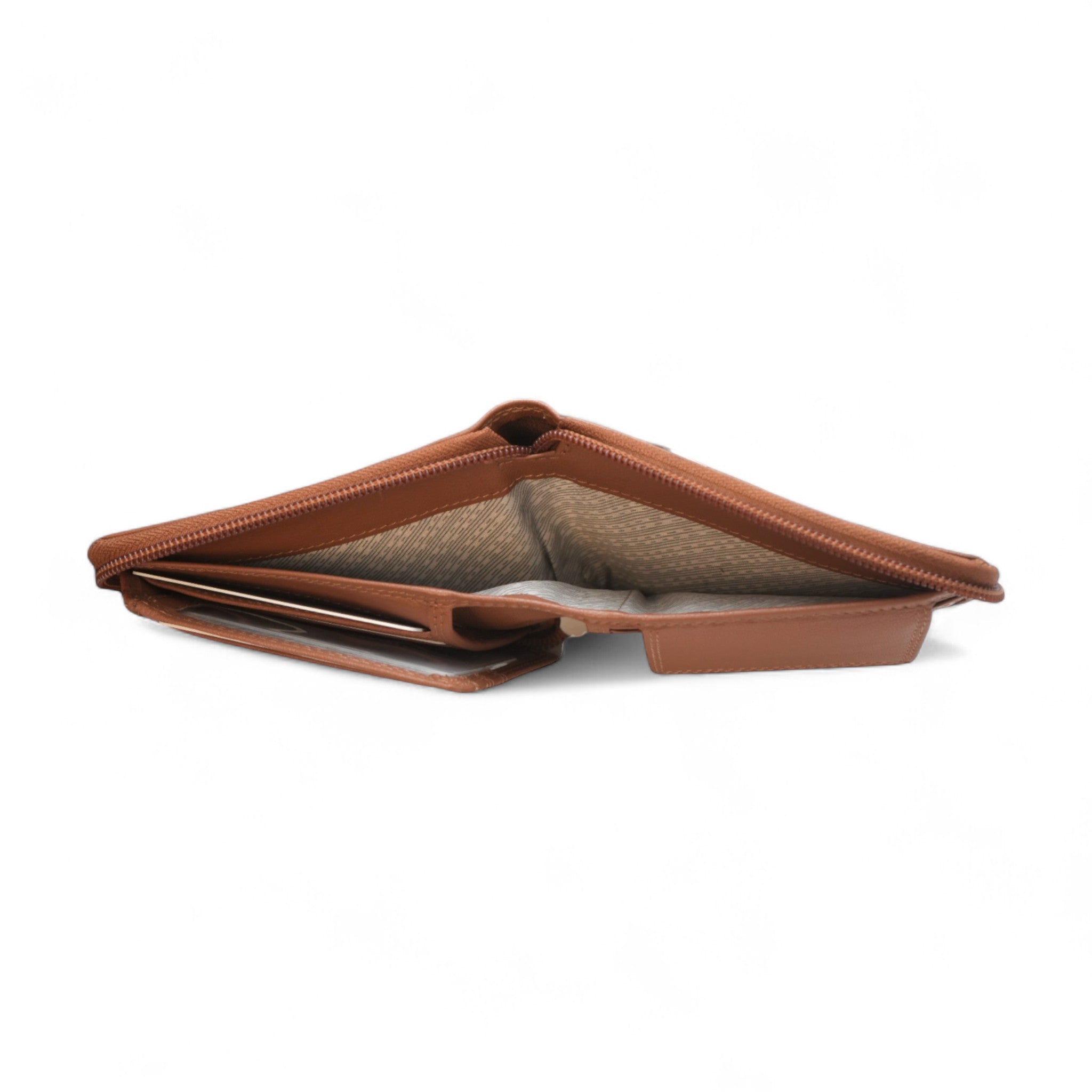 Seira Fashions – Zip Around Leather Wallet - ZMAT81
