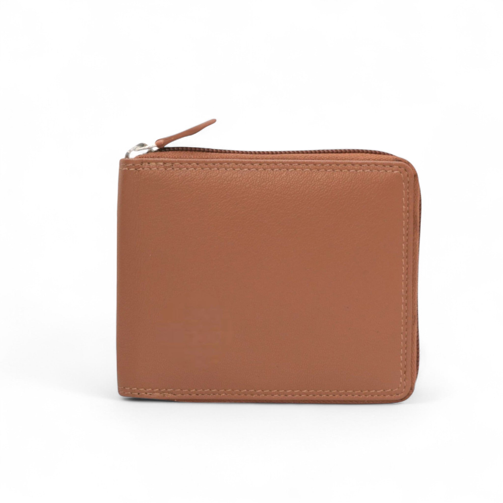 Seira Fashions – Zip Around Leather Wallet - ZMAT81