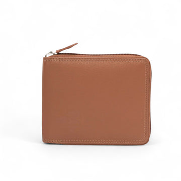 Seira Fashions – Zip Around Leather Wallet - ZMAT81