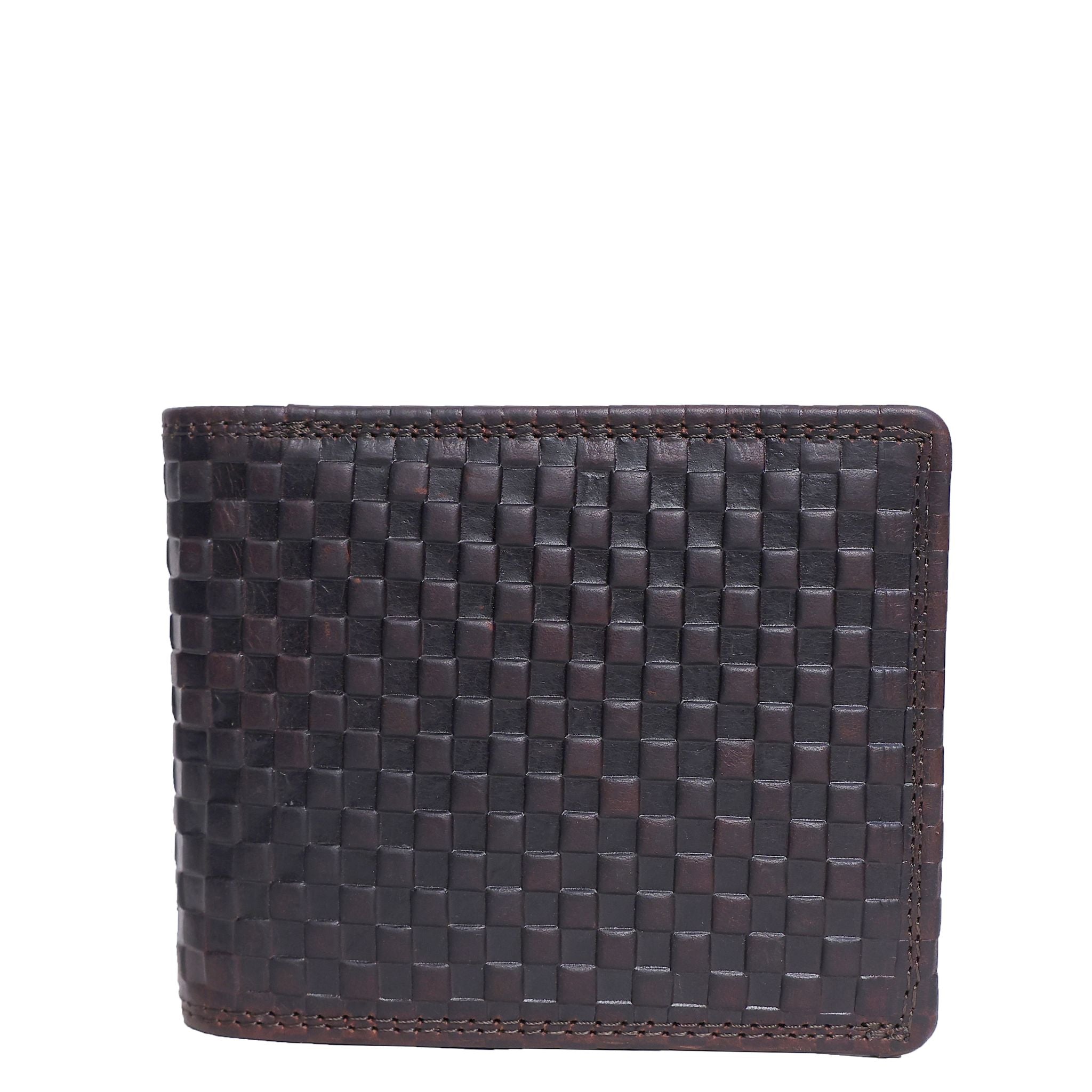 Leather Wallet with Coin Pocket Purse ZOP9066A