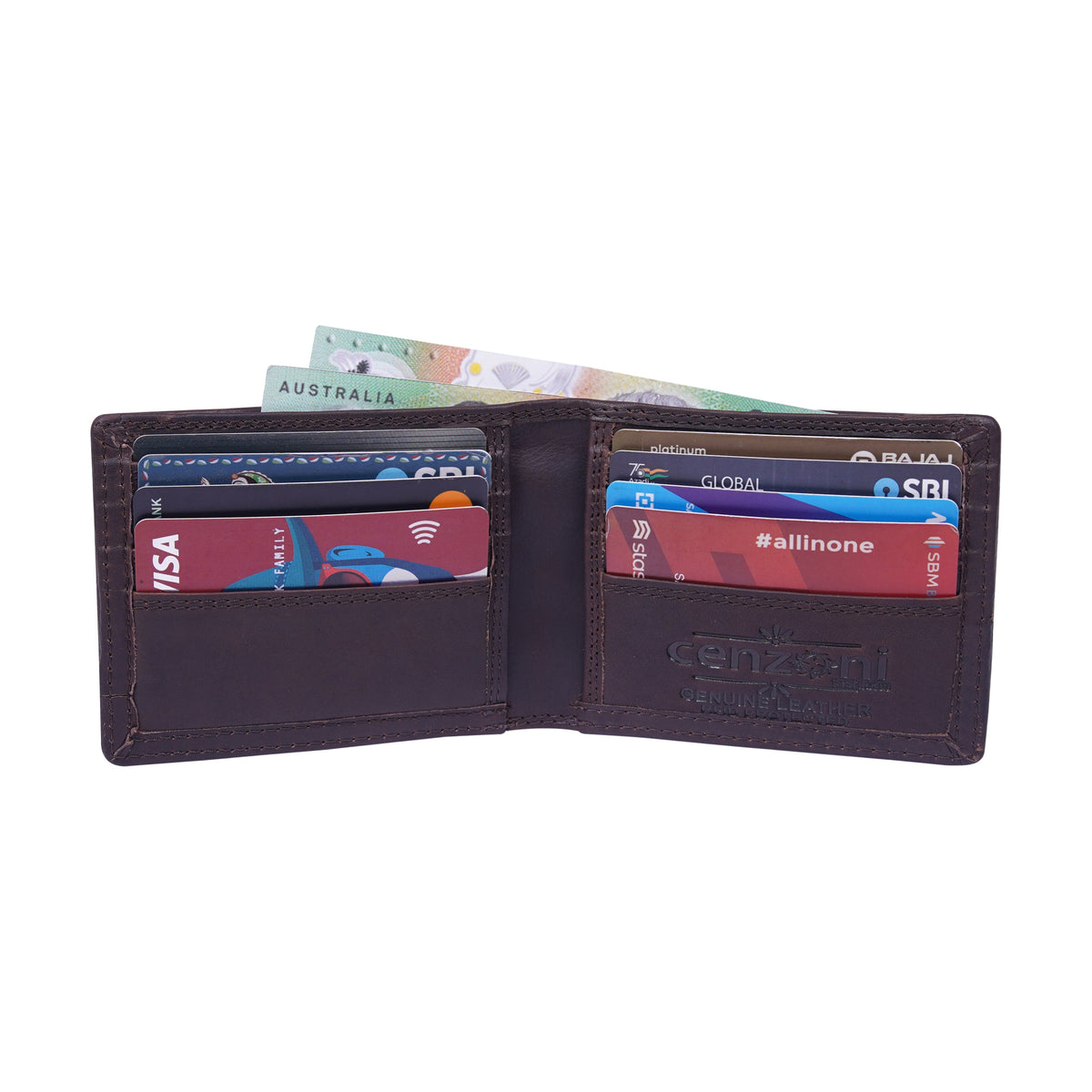 Cenzoni Fashions - Men's Cowhide Wallet - ZOPH2019