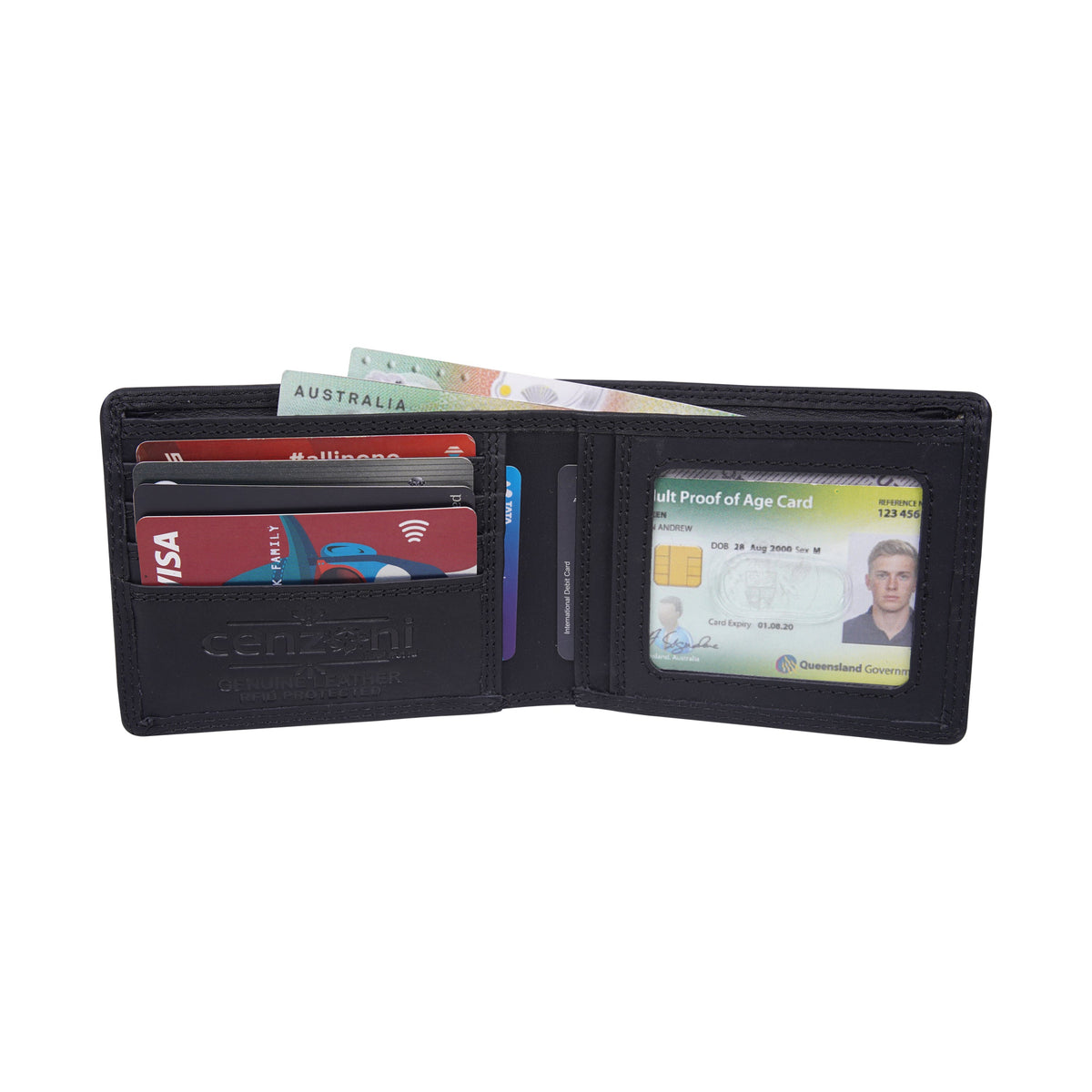 Cenzoni Fashions - Men's Cowhide Wallet - ZOPH2220